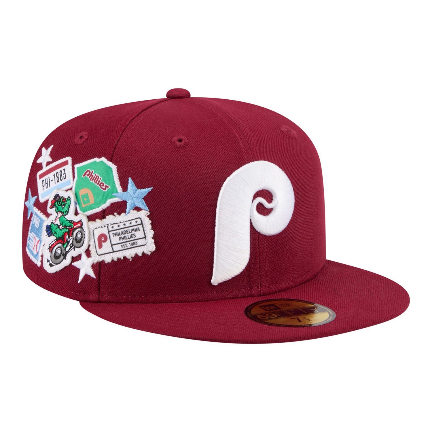 New Era Philadelphia Phillies City Patch 59FIFTY Fitted Hat