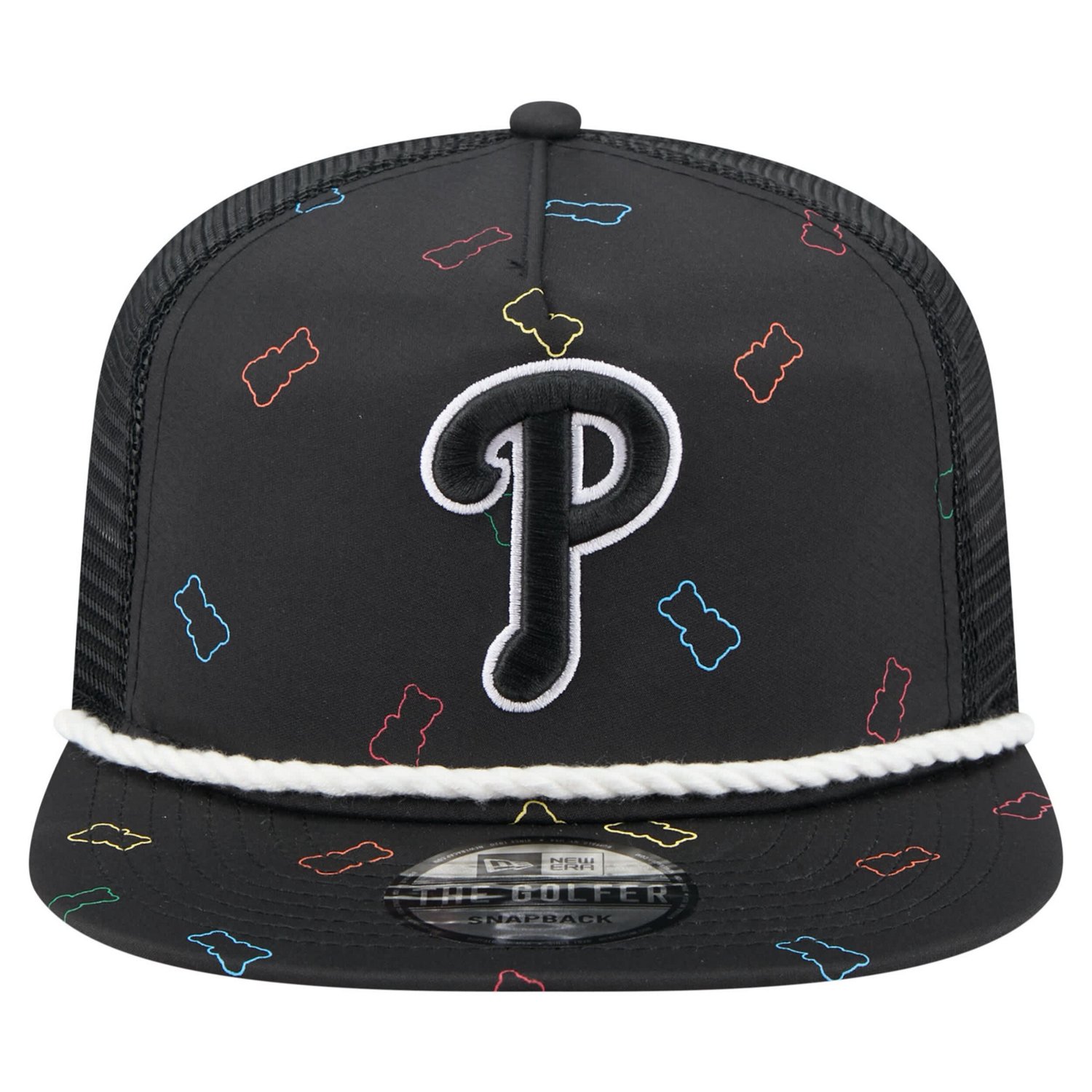 New Era Philadelphia Phillies Gummy Golfer Trucker Adjustable Hat - view number 2