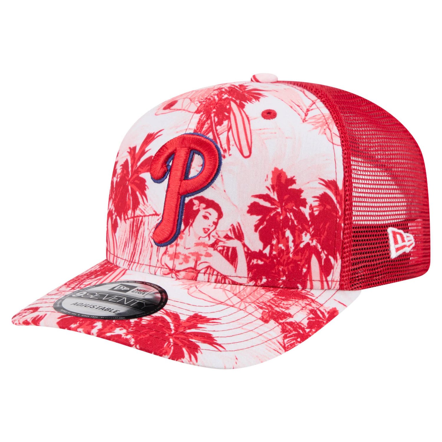New Era Philadelphia Phillies Hula Trucker 9SEVENTY Adjustable Hat - view number 1