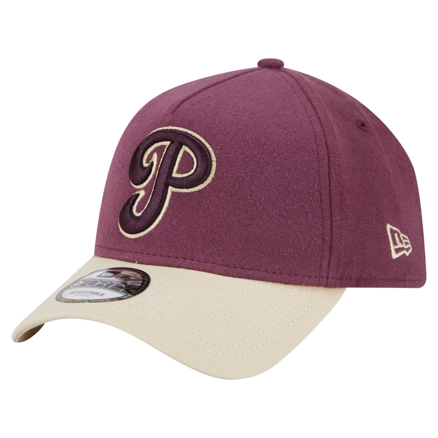 New Era Philadelphia Phillies Moleskin A-Frame 9FORTY Adjustable Hat - view number 1