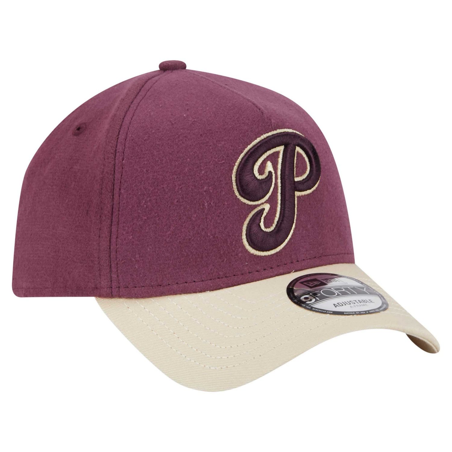New Era Philadelphia Phillies Moleskin A-Frame 9FORTY Adjustable Hat - view number 3