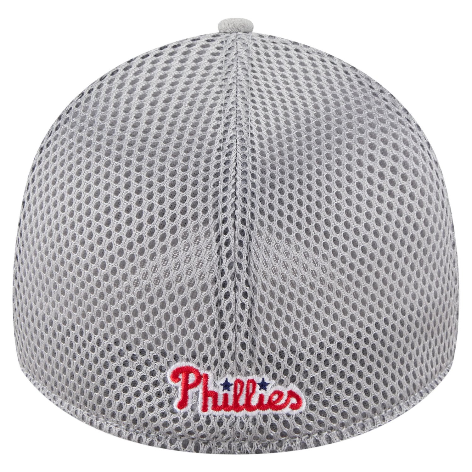 New Era Philadelphia Phillies Visor Paint Splatter 39THIRTY Flex Hat - view number 4