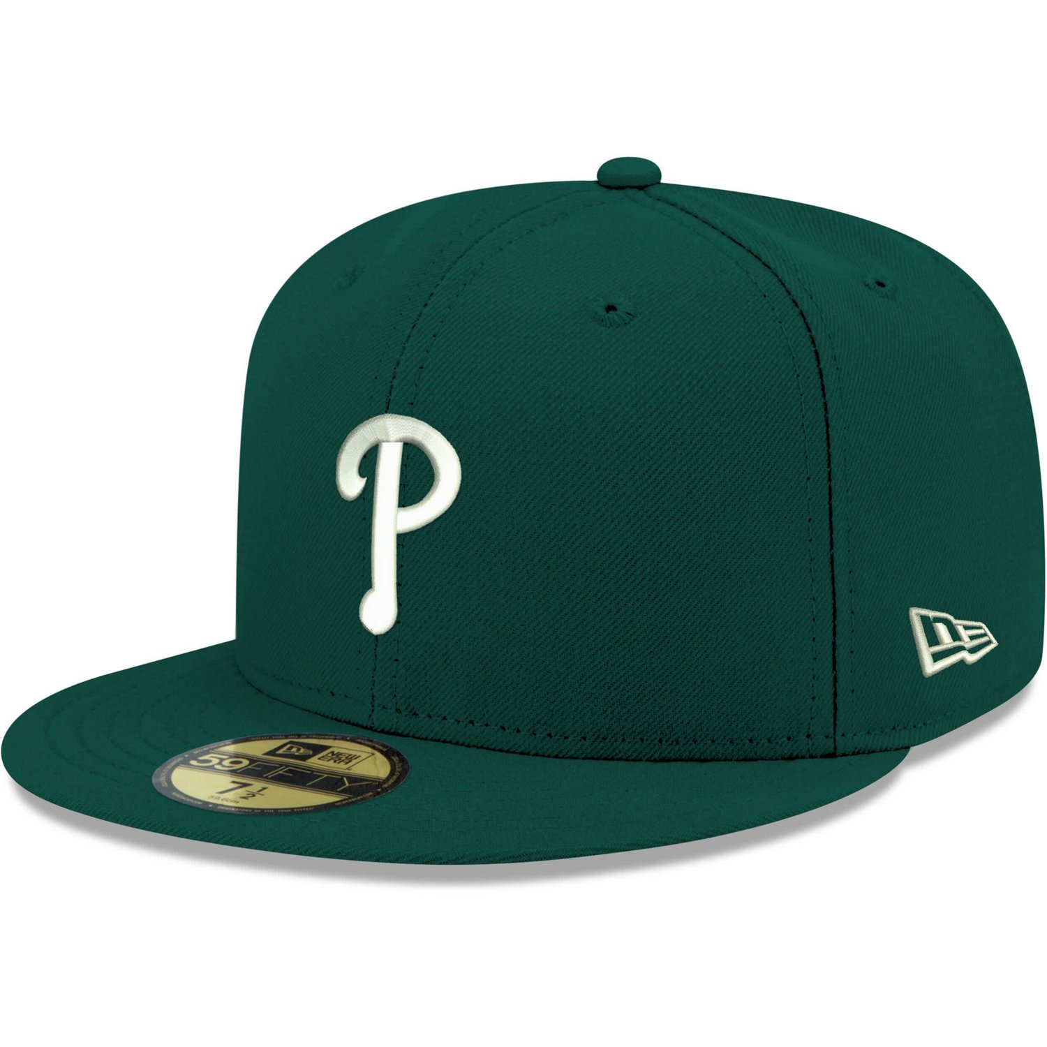 New Era Philadelphia Phillies White Logo 59FIFTY Fitted Hat