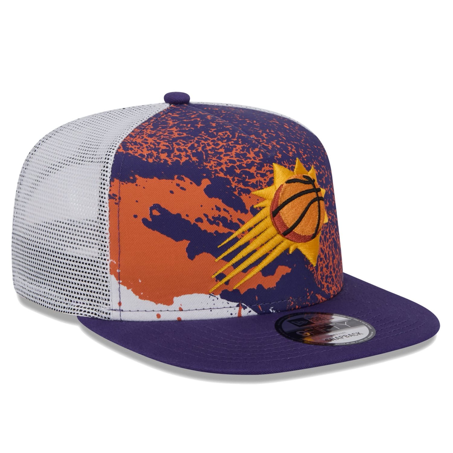 New Era Phoenix Suns Court Sport Speckle 9FIFTY Snapback Hat - view number 3