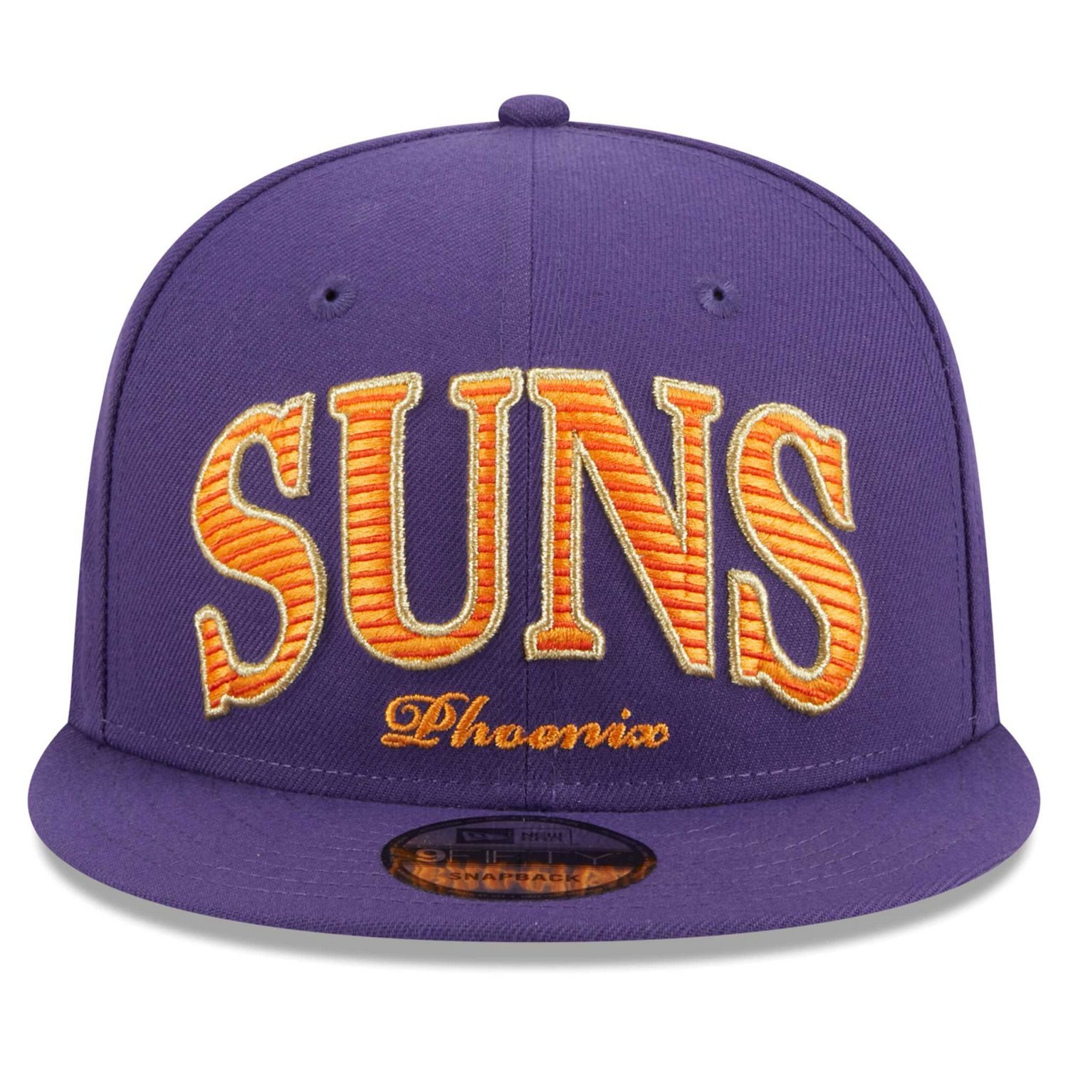 New Era Phoenix Suns Golden Tall Text 9FIFTY Snapback Hat - view number 2