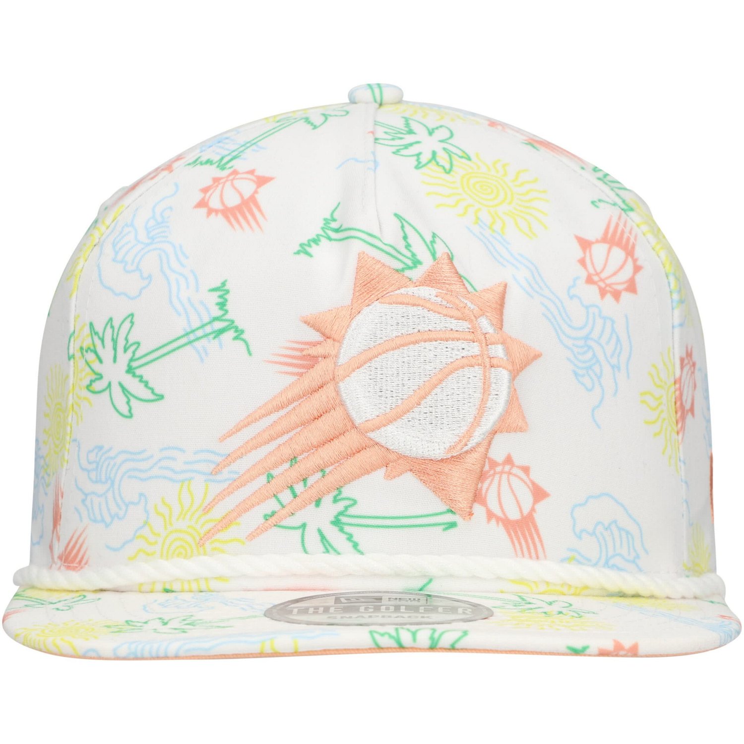 New Era Phoenix Suns Palm Trees and Waves Golfer Adjustable Hat                                                                  - view number 2