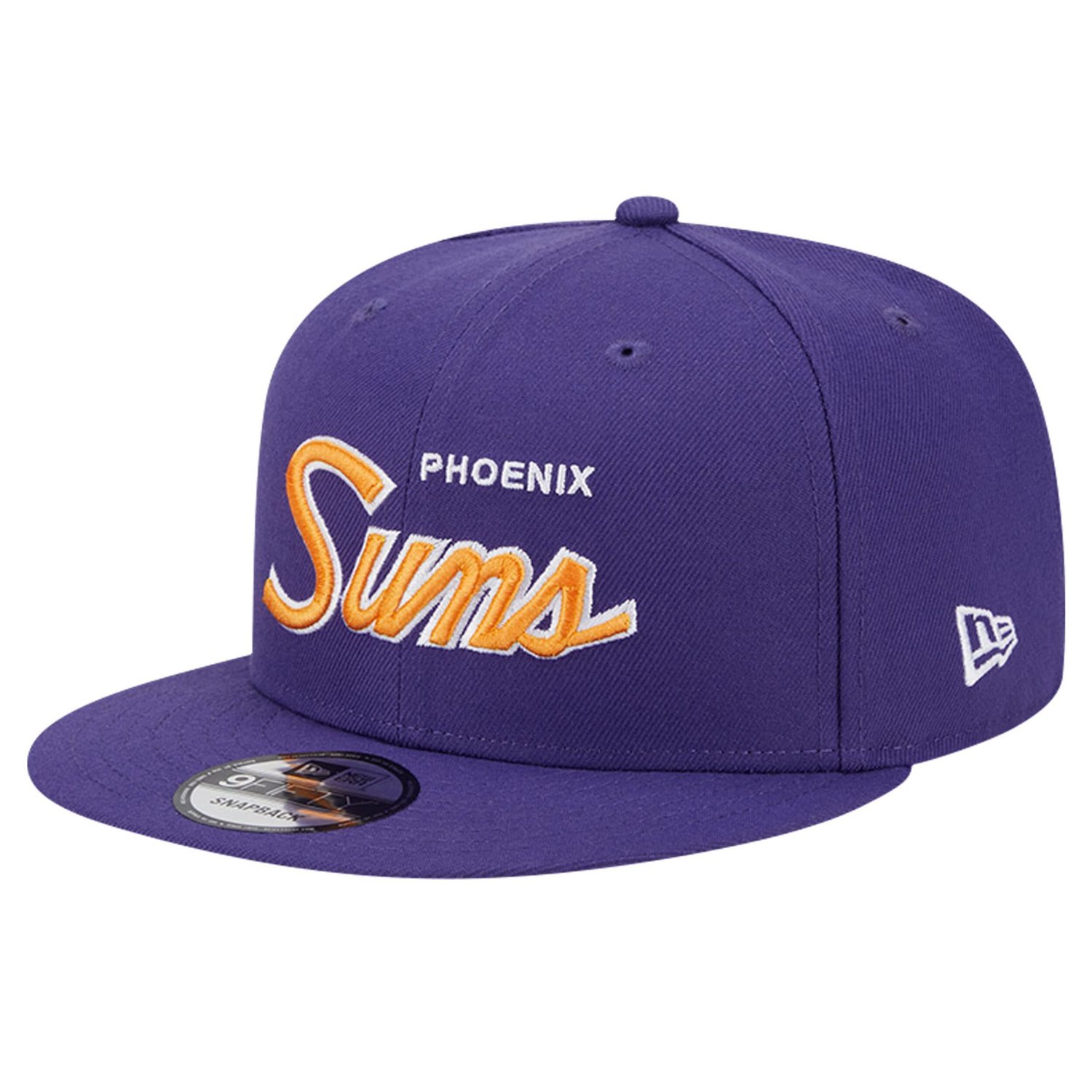 New Era Phoenix Suns Script Side Patch 9FIFTY Snapback Hat                                                                       - view number 3