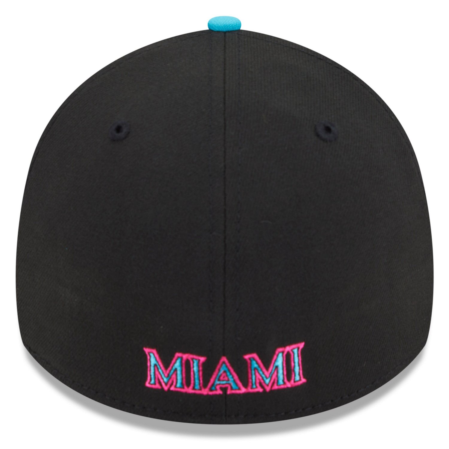 New Era Pink Miami Marlins 2025 City Connect 39THIRTY Flex Hat - view number 4