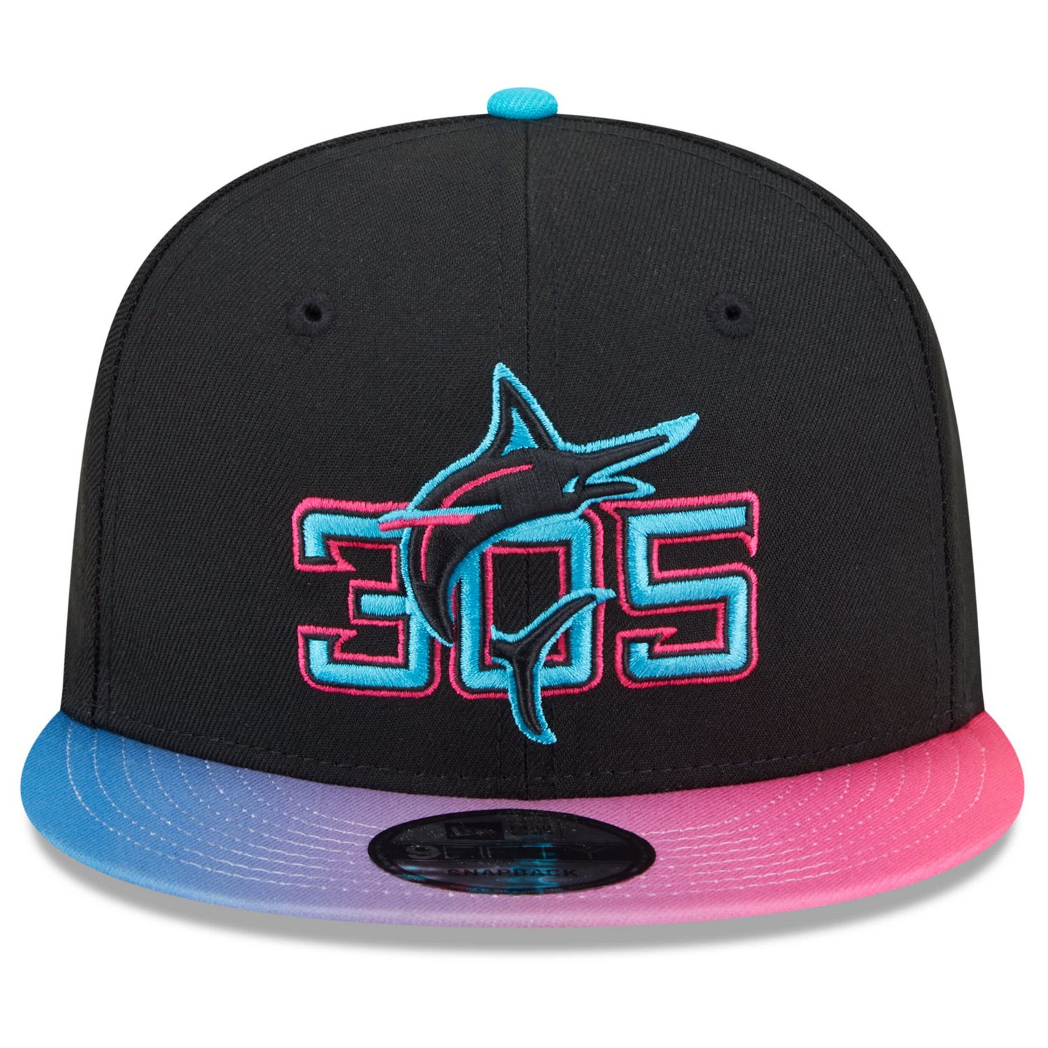 New Era Pink Miami Marlins 2025 City Connect 9FIFTY Snapback Hat