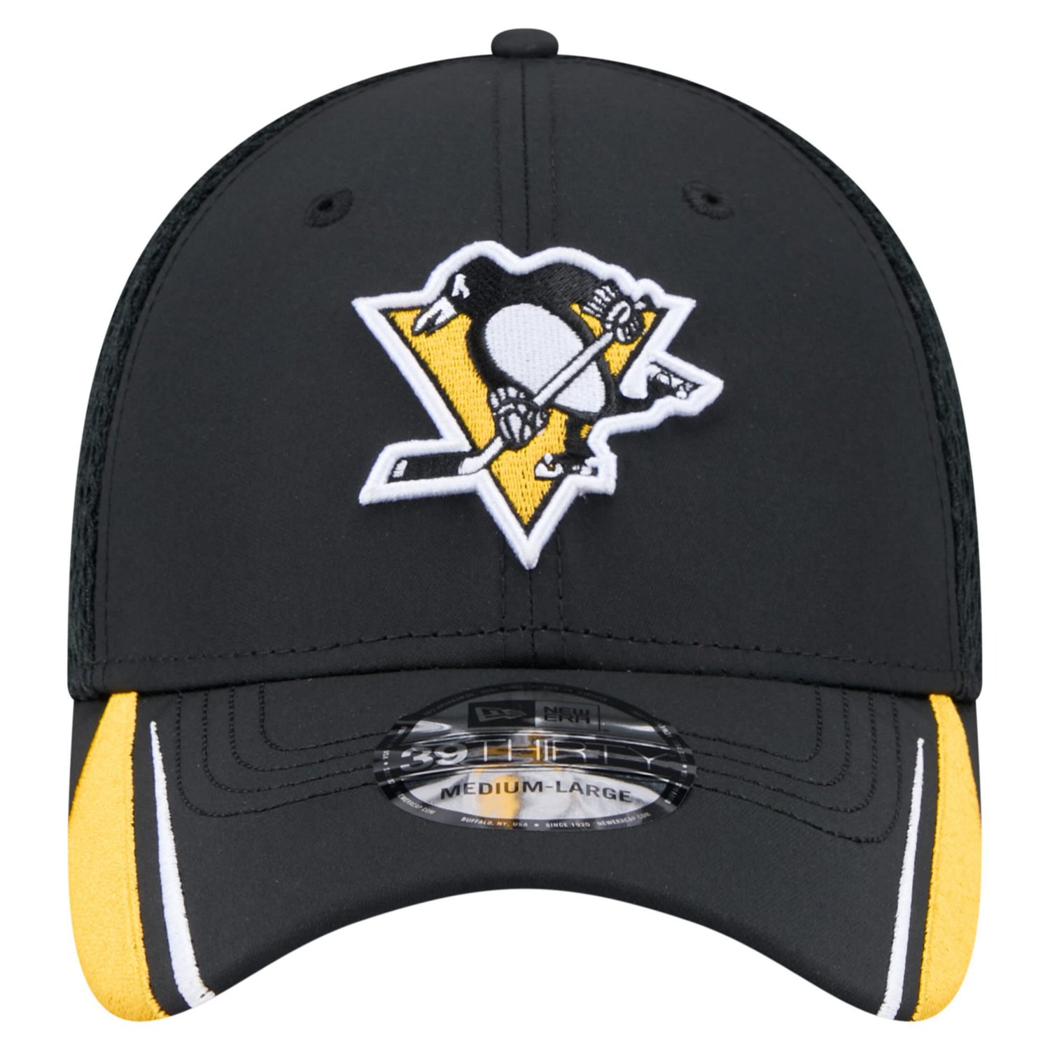 New Era Pittsburgh Penguins Linear Featherweight 39THIRTY Flex Hat - view number 2
