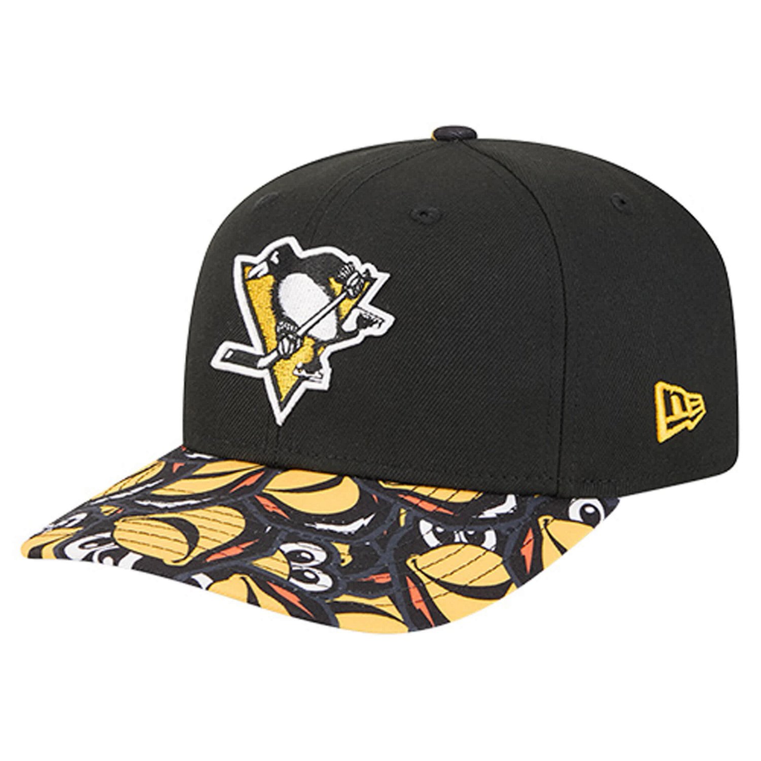 New Era Pittsburgh Penguins Mascot Visor 9SEVENTY Adjustable Hat - view number 3