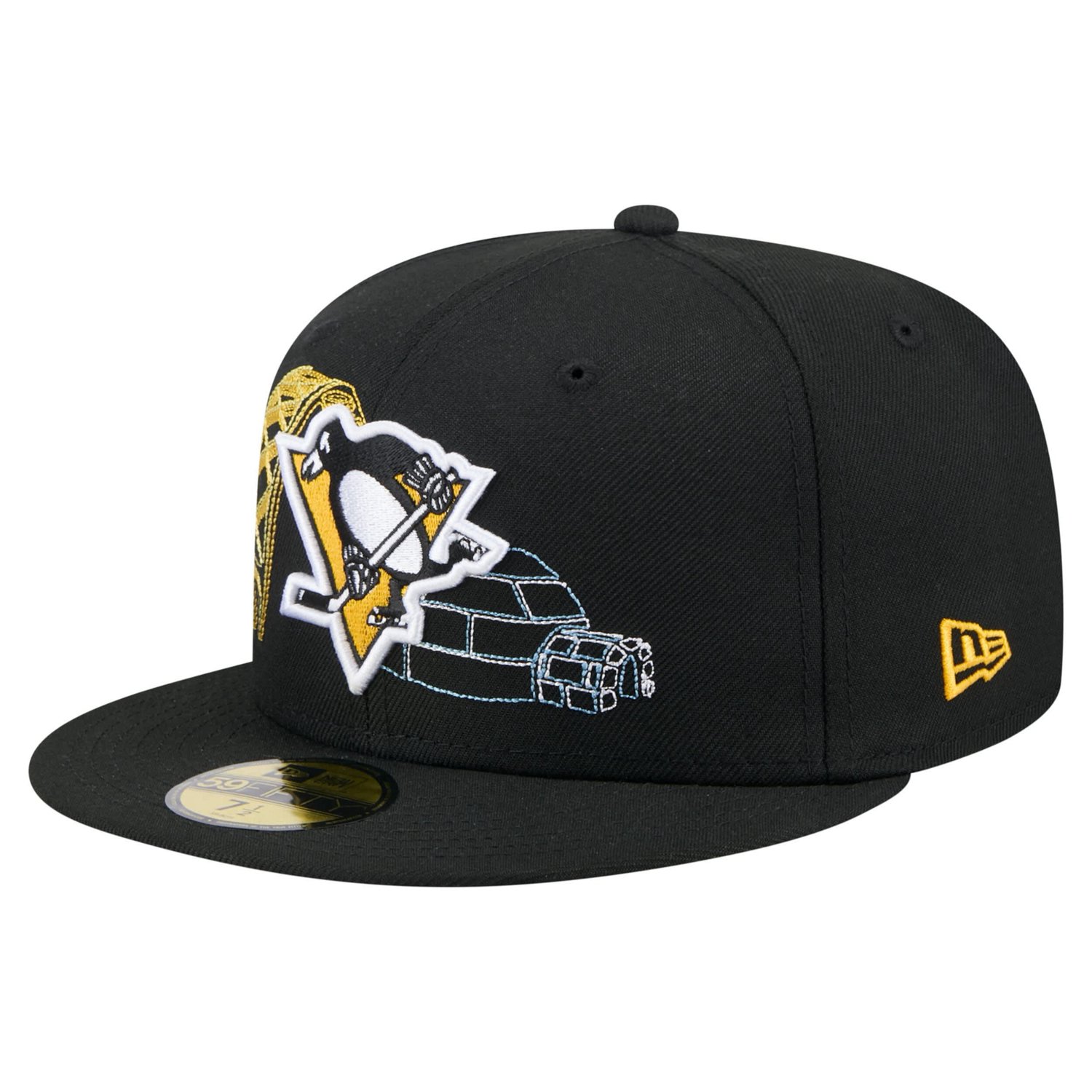 New Era Pittsburgh Penguins State Stitch 59FIFTY Fitted Hat