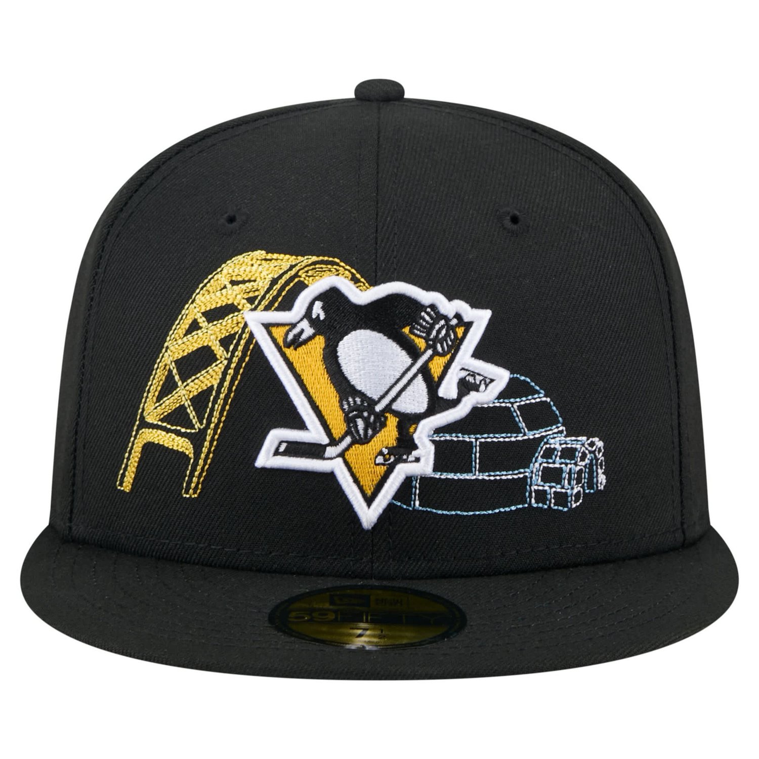 New Era Pittsburgh Penguins State Stitch 59FIFTY Fitted Hat - view number 2