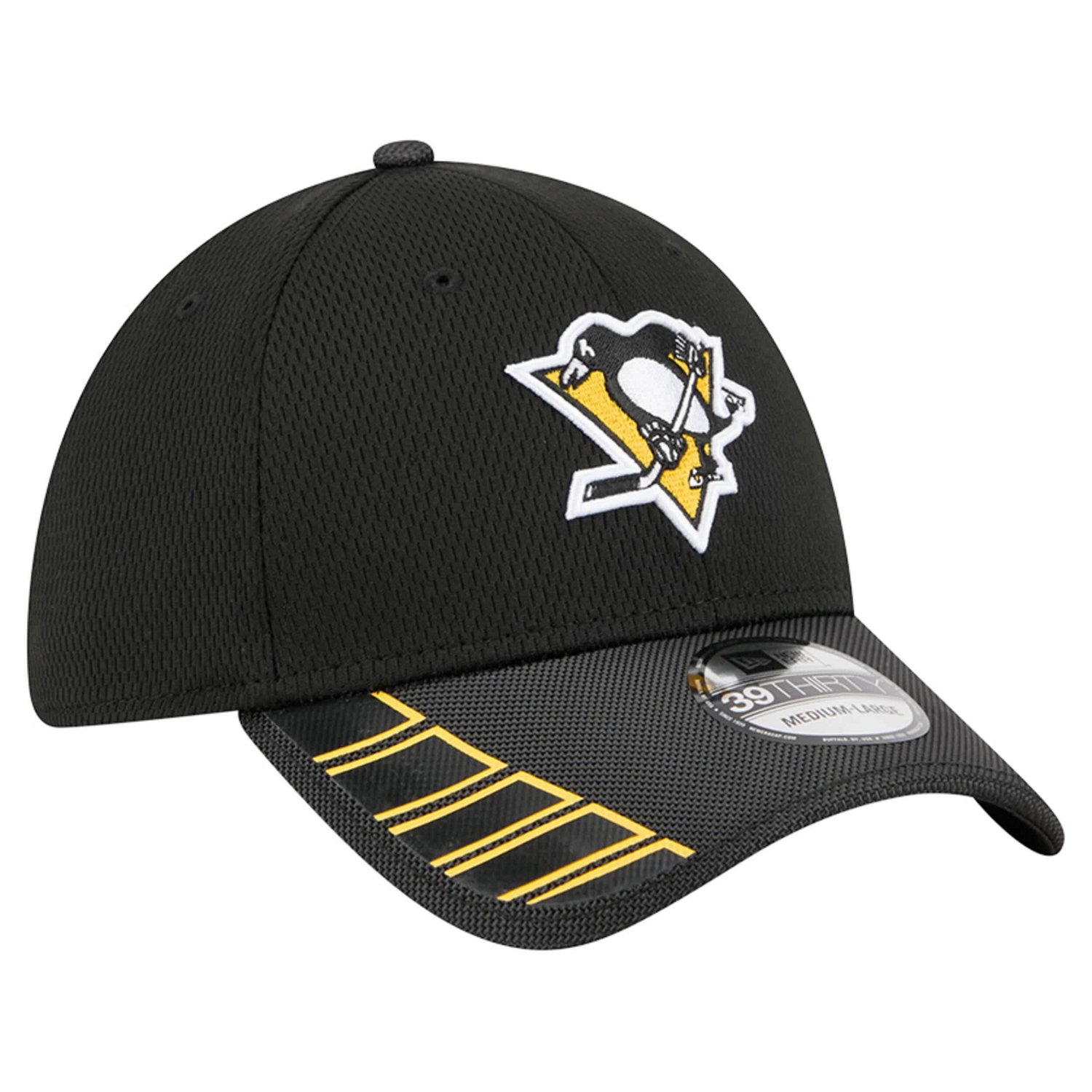 New Era Pittsburgh Penguins Visor Hit 39THIRTY Flex Hat - view number 3
