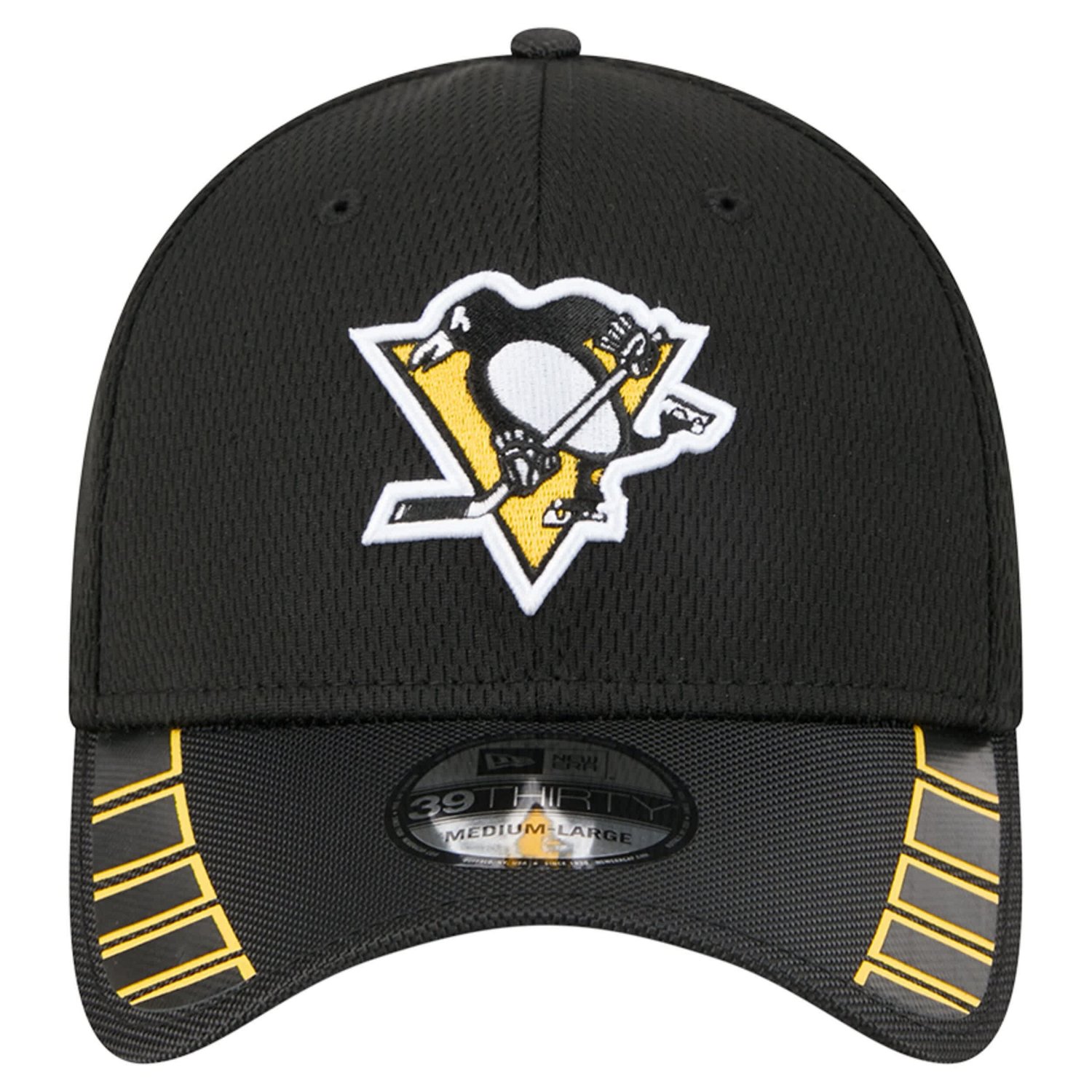 New Era Pittsburgh Penguins Visor Hit 39THIRTY Flex Hat - view number 2