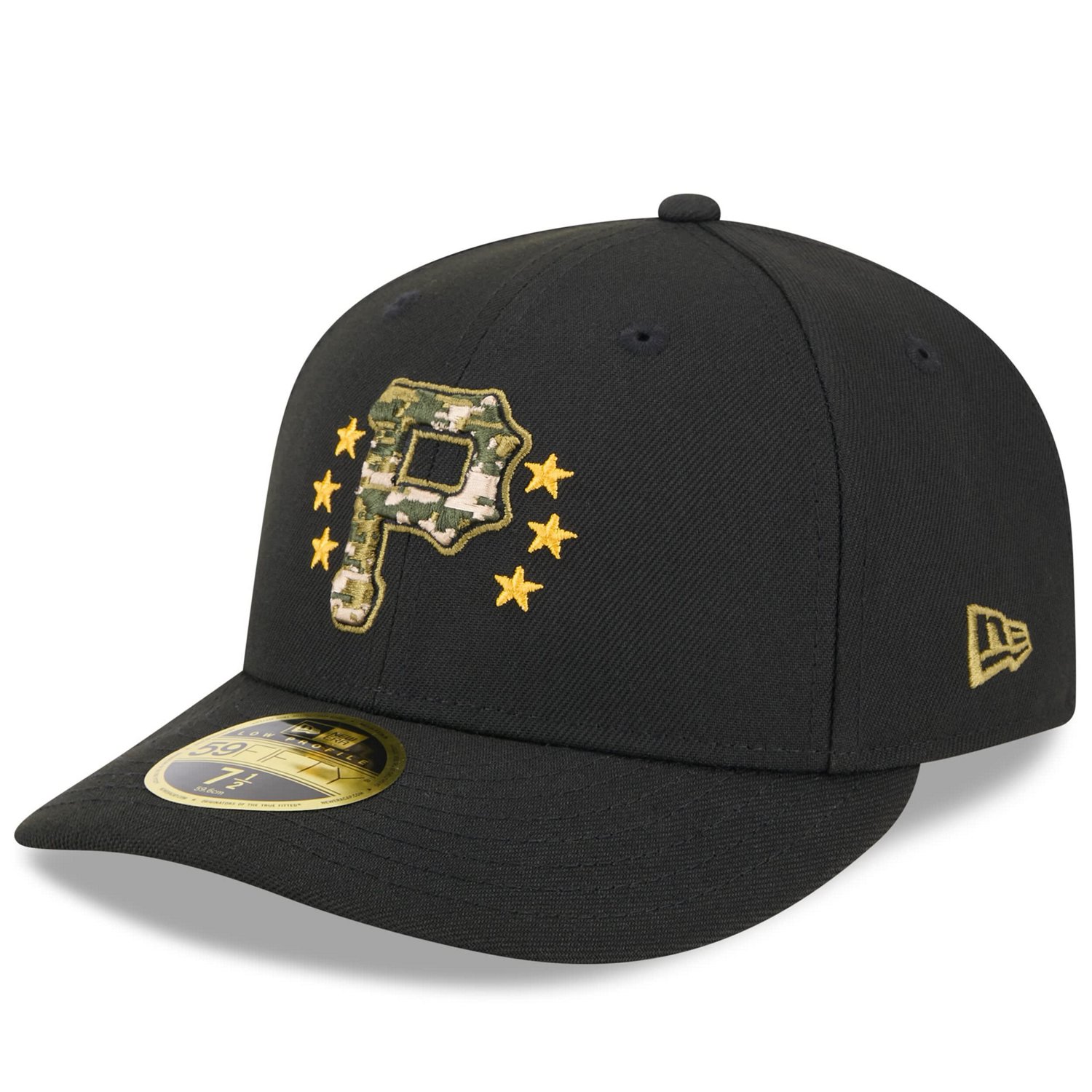 New Era Pittsburgh Pirates 2024 Armed Forces Day Low Profile 59FIFTY Fitted Hat - view number 3