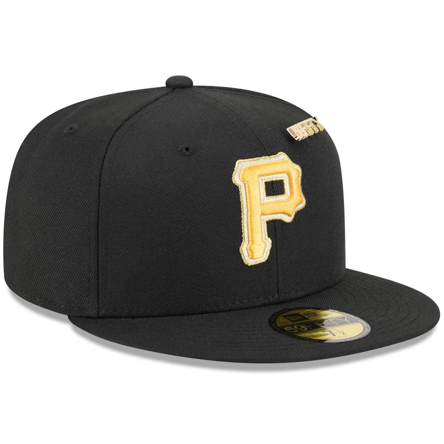 New Era Pittsburgh Pirates 2025 59FIFTY Day 59FIFTY Fitted Hat with Pins - view number 3
