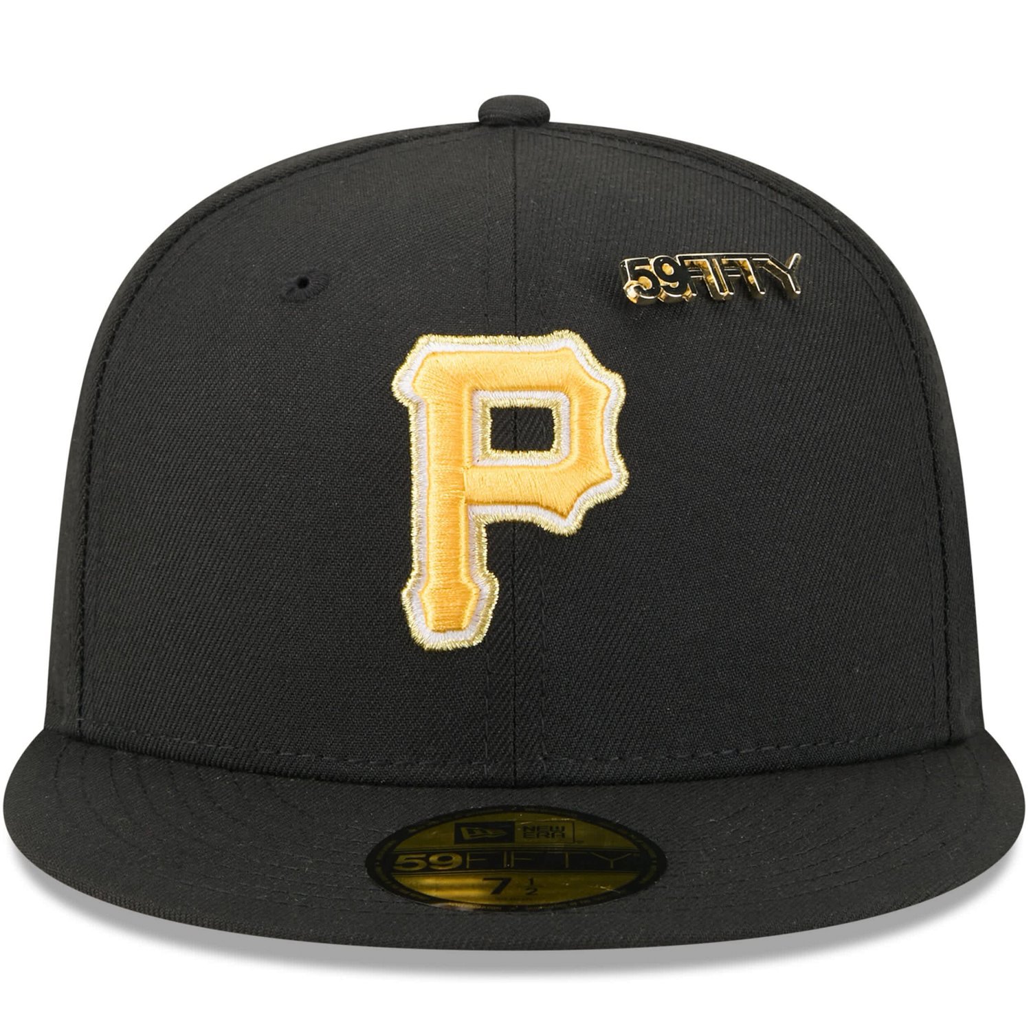 New Era Pittsburgh Pirates 2025 59FIFTY Day 59FIFTY Fitted Hat with Pins - view number 2