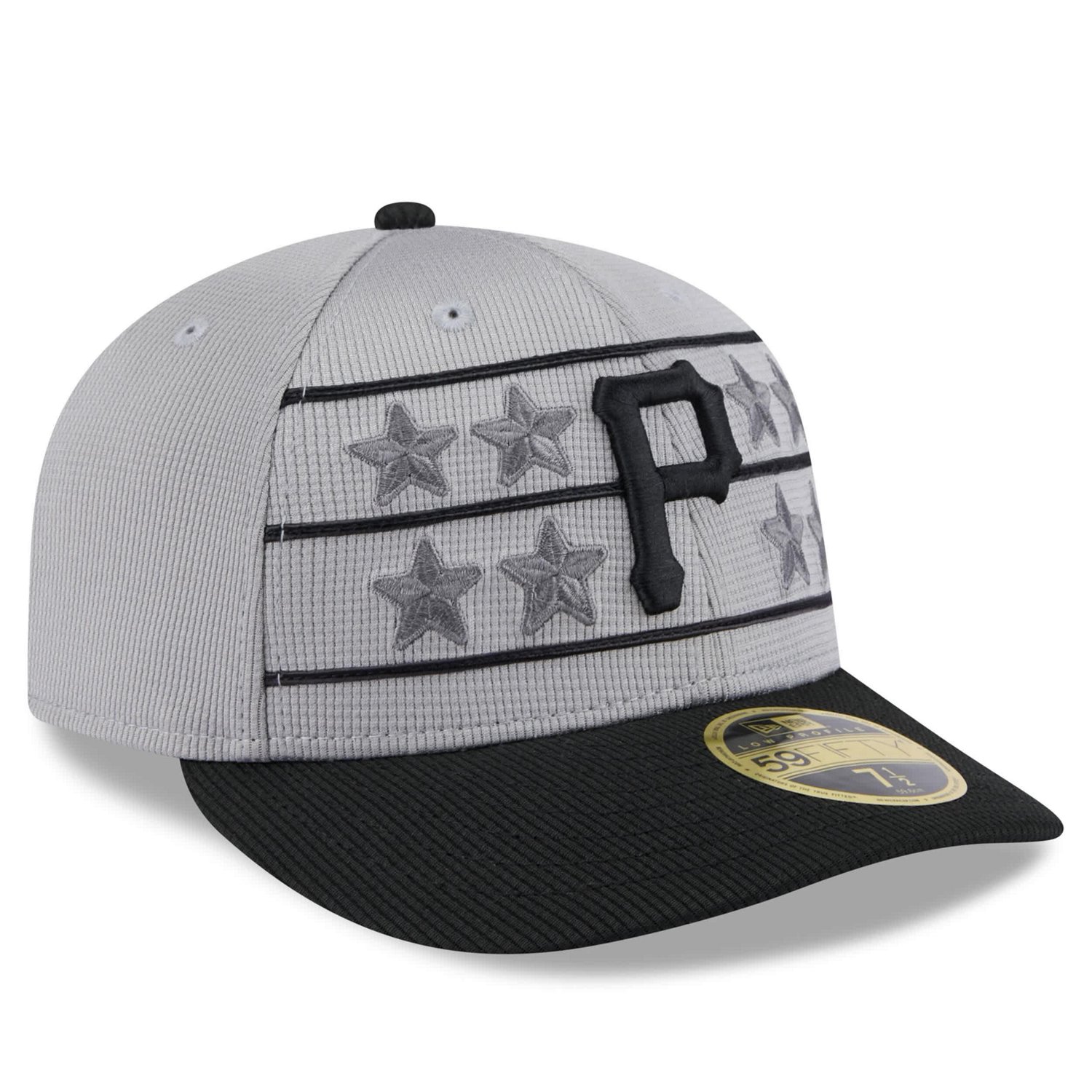 New Era Pittsburgh Pirates 2025 Batting Practice Low Profile 59FIFTY Fitted Hat