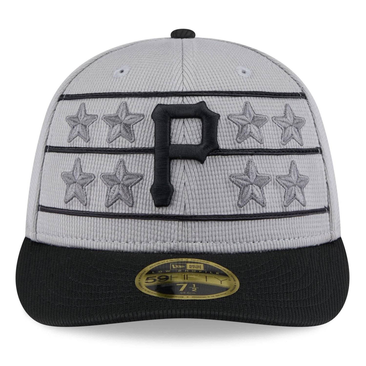 New Era Pittsburgh Pirates 2025 Batting Practice Low Profile 59FIFTY Fitted Hat