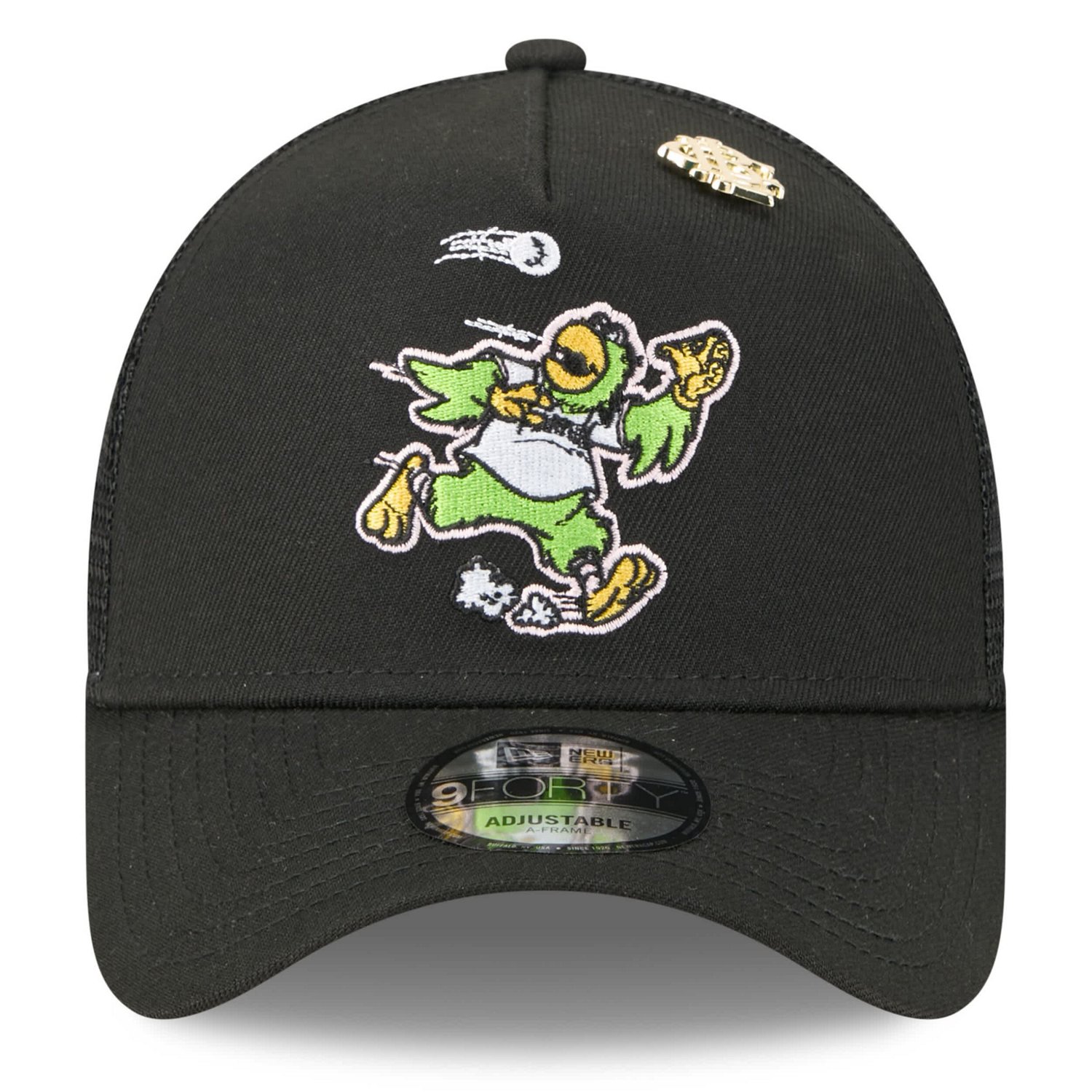 New Era Pittsburgh Pirates 2025 Big League Chew A-Frame 9FORTY Adjustable Trucker Hat - view number 2