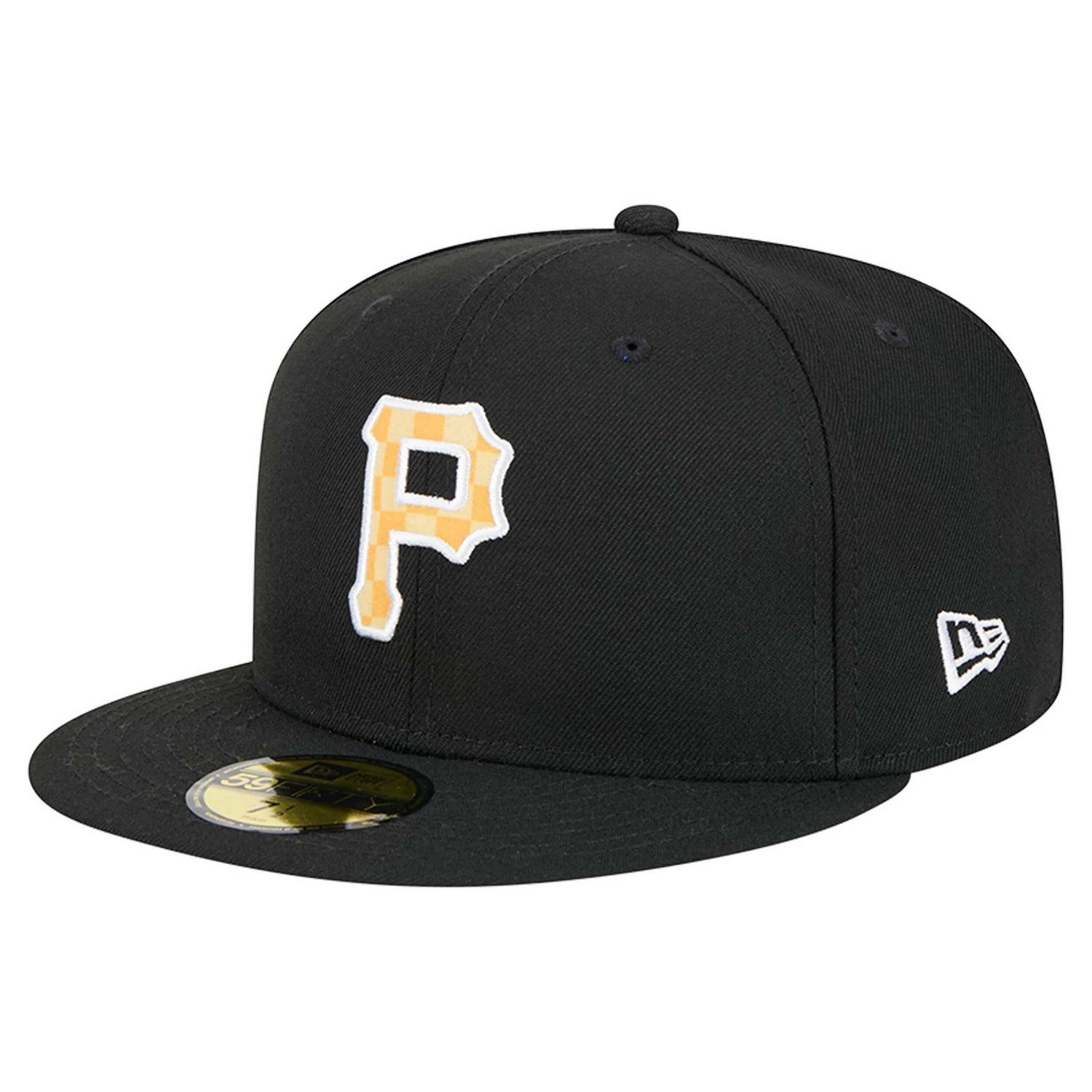 New Era Pittsburgh Pirates Checkered Undervisor 59FIFTY Fitted Hat