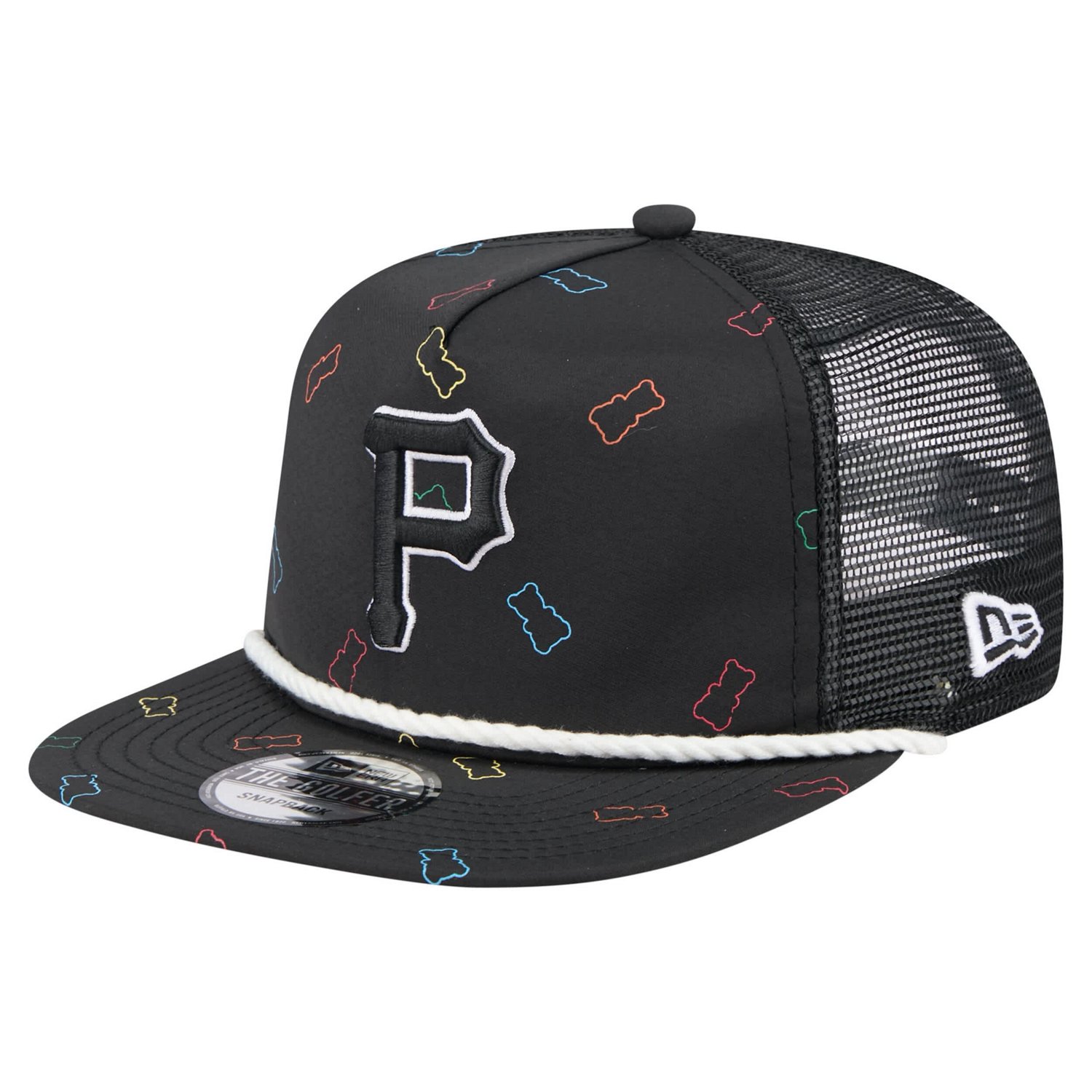 New Era Pittsburgh Pirates Gummy Golfer Trucker Adjustable Hat