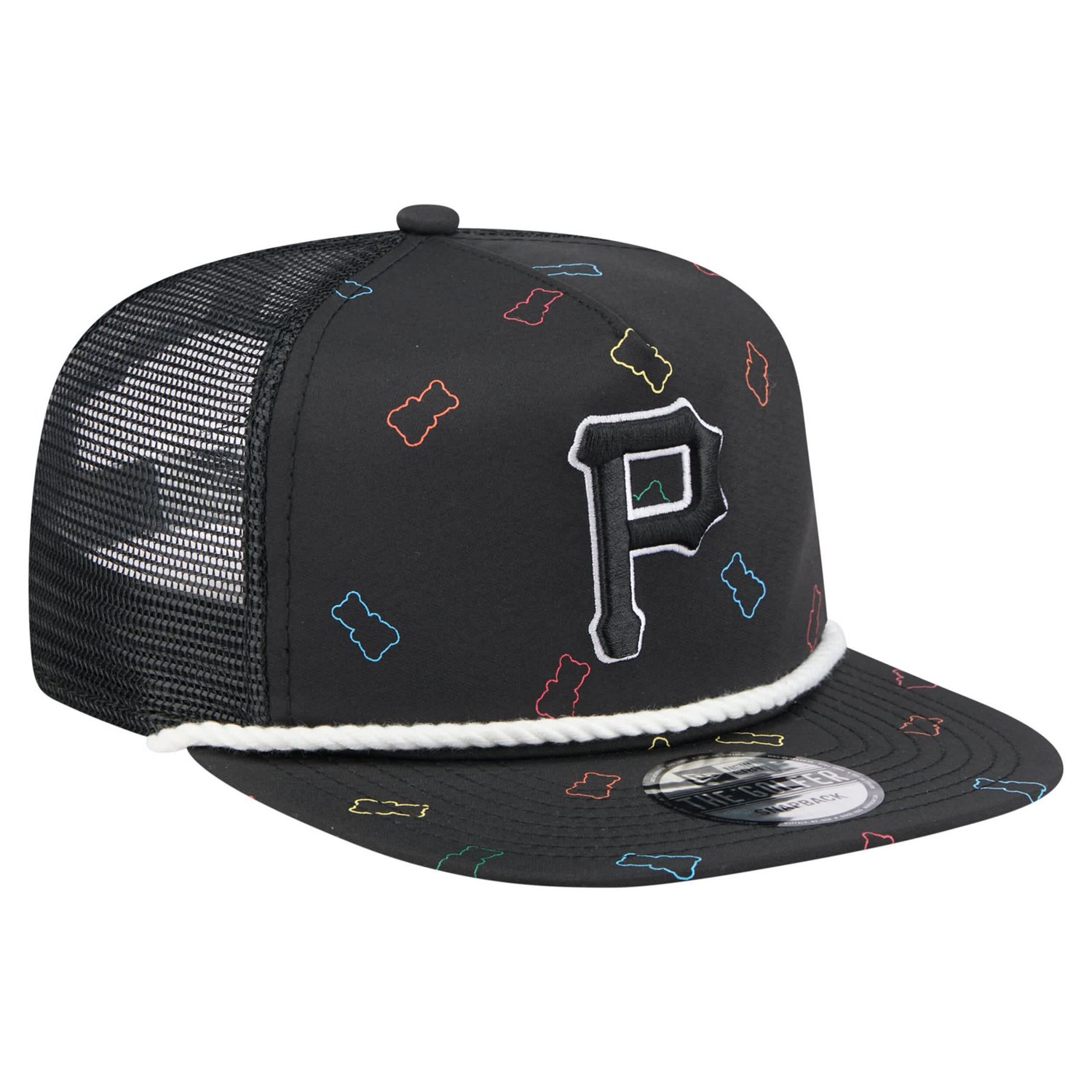 New Era Pittsburgh Pirates Gummy Golfer Trucker Adjustable Hat