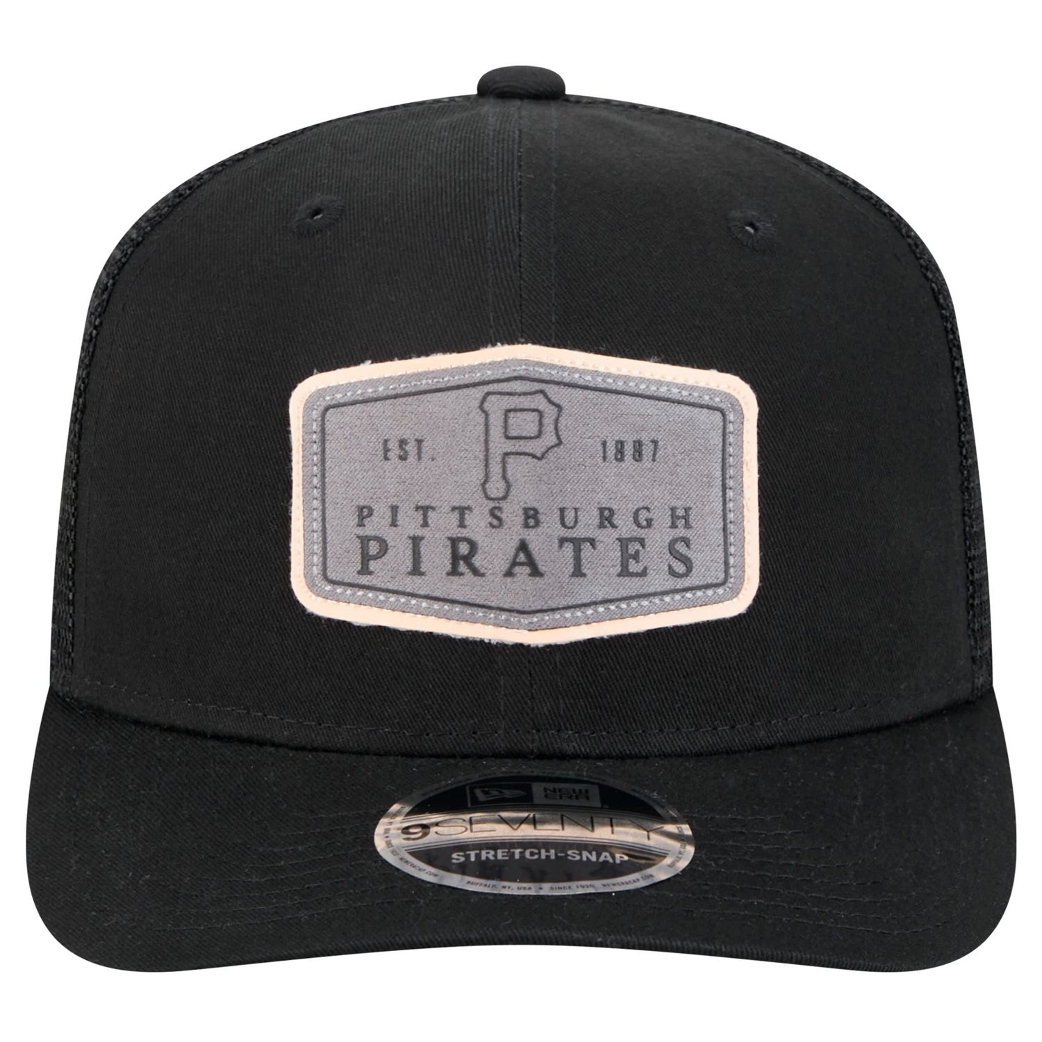 New Era Pittsburgh Pirates Labeled 9SEVENTY Stretch-Snap Adjustable Hat