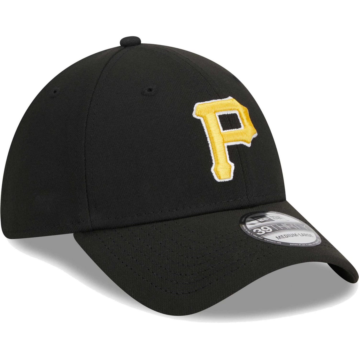 New Era Pittsburgh Pirates Logo 39THIRTY Flex Hat                                                                                - view number 3