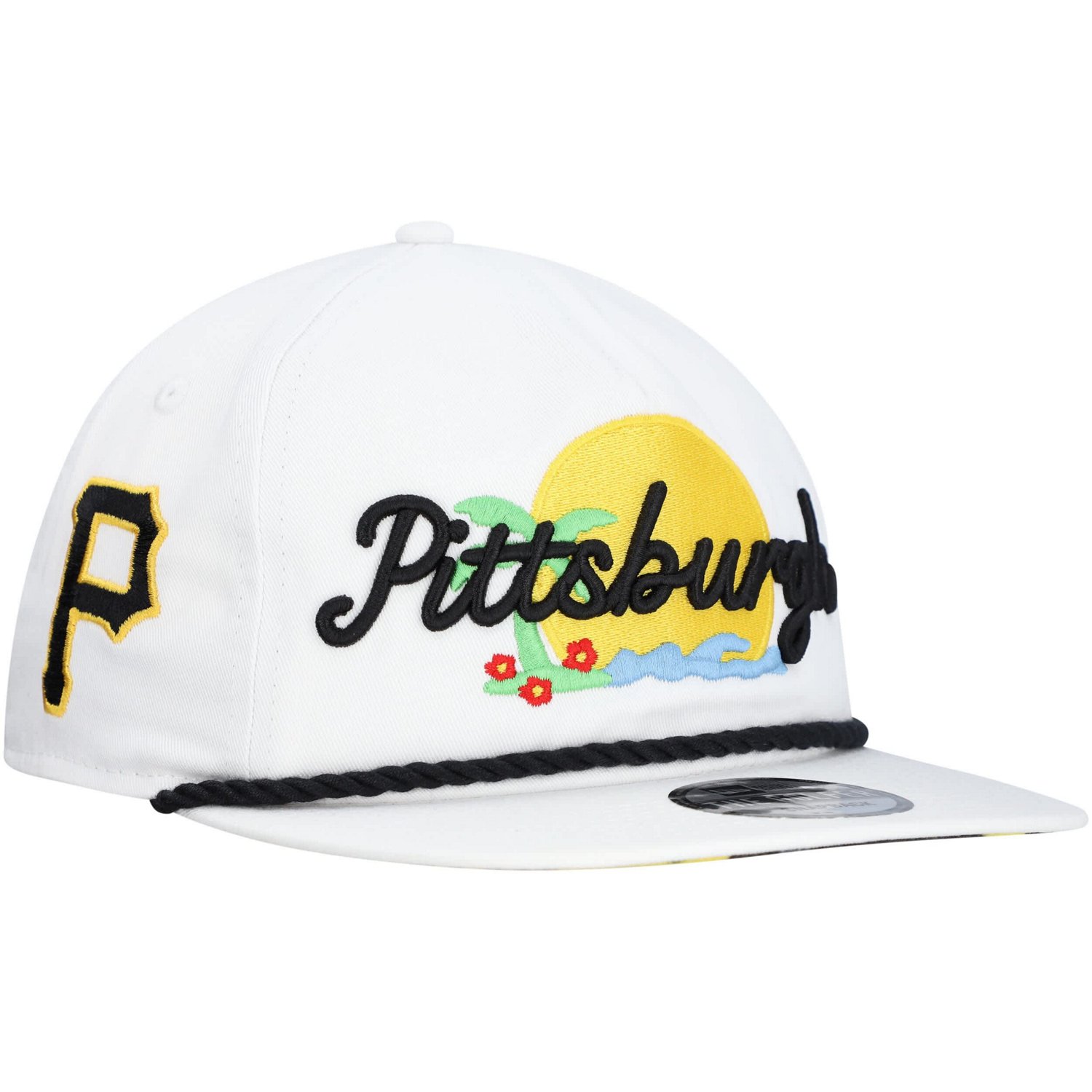 New Era Pittsburgh Pirates Paradise Golfer Adjustable Hat - view number 1