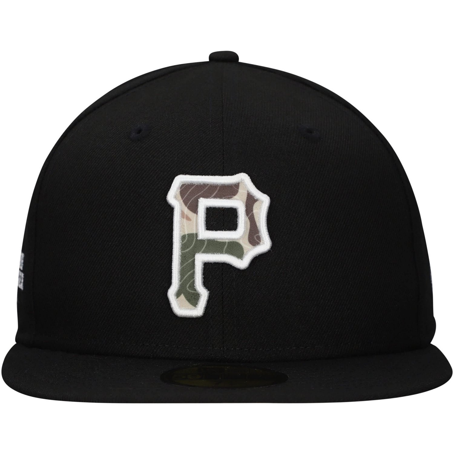 New Era Pittsburgh Pirates Troop Chant Camo Undervisor 59FIFTY Fitted Hat