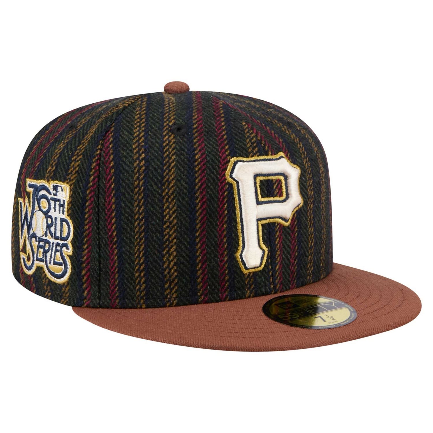 New Era Pittsburgh Pirates Vintage Herringbone 59FIFTY Fitted Hat