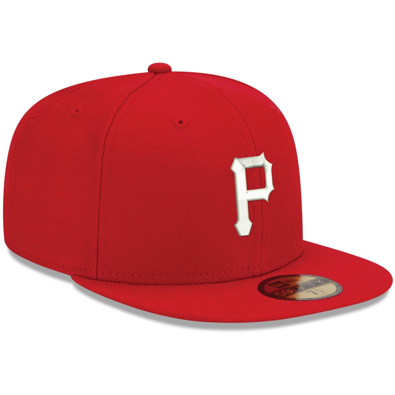 New Era Pittsburgh Pirates White Logo 59FIFTY Fitted Hat                                                                         - view number 3
