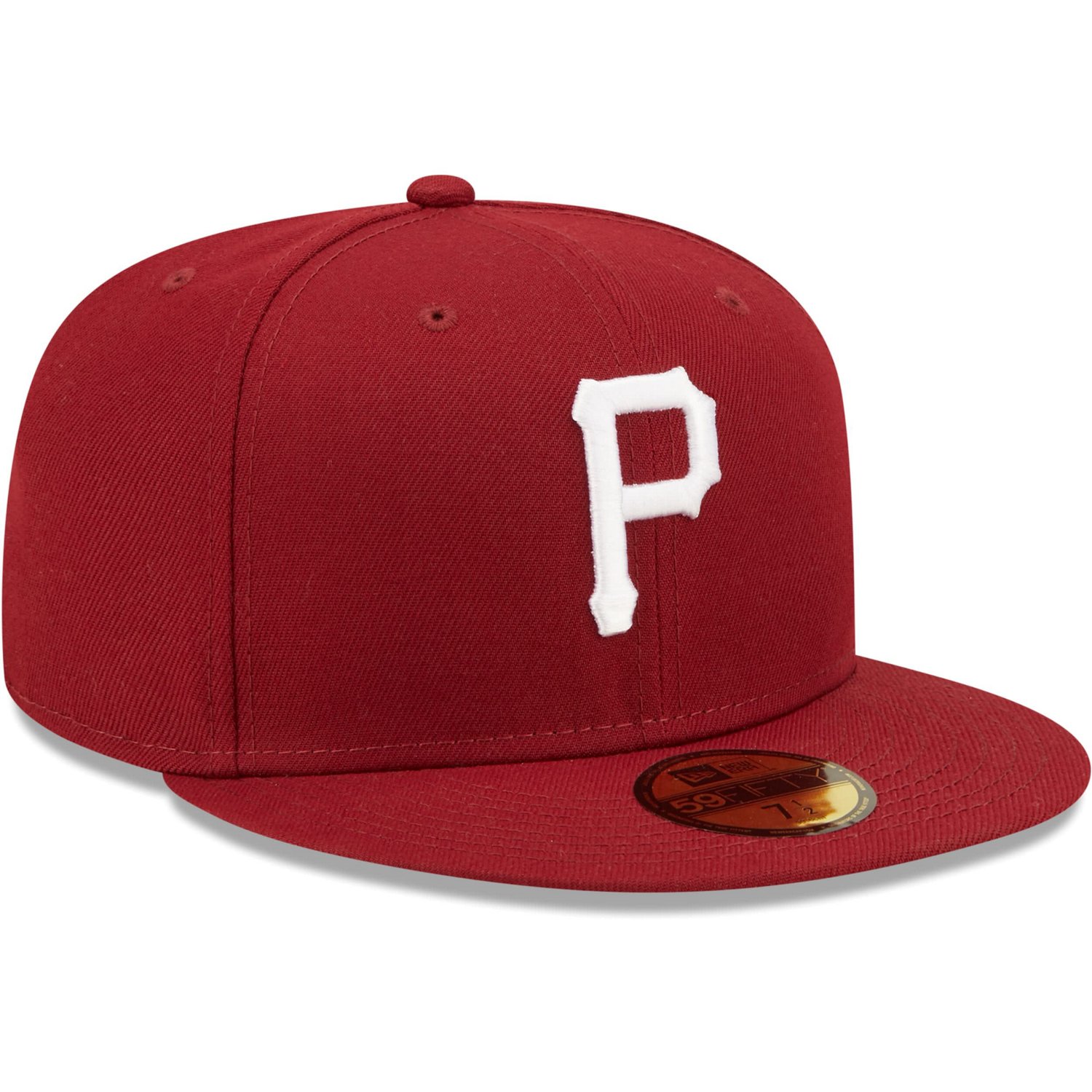 New Era Pittsburgh Pirates White Logo 59FIFTY Fitted Hat                                                                         - view number 3