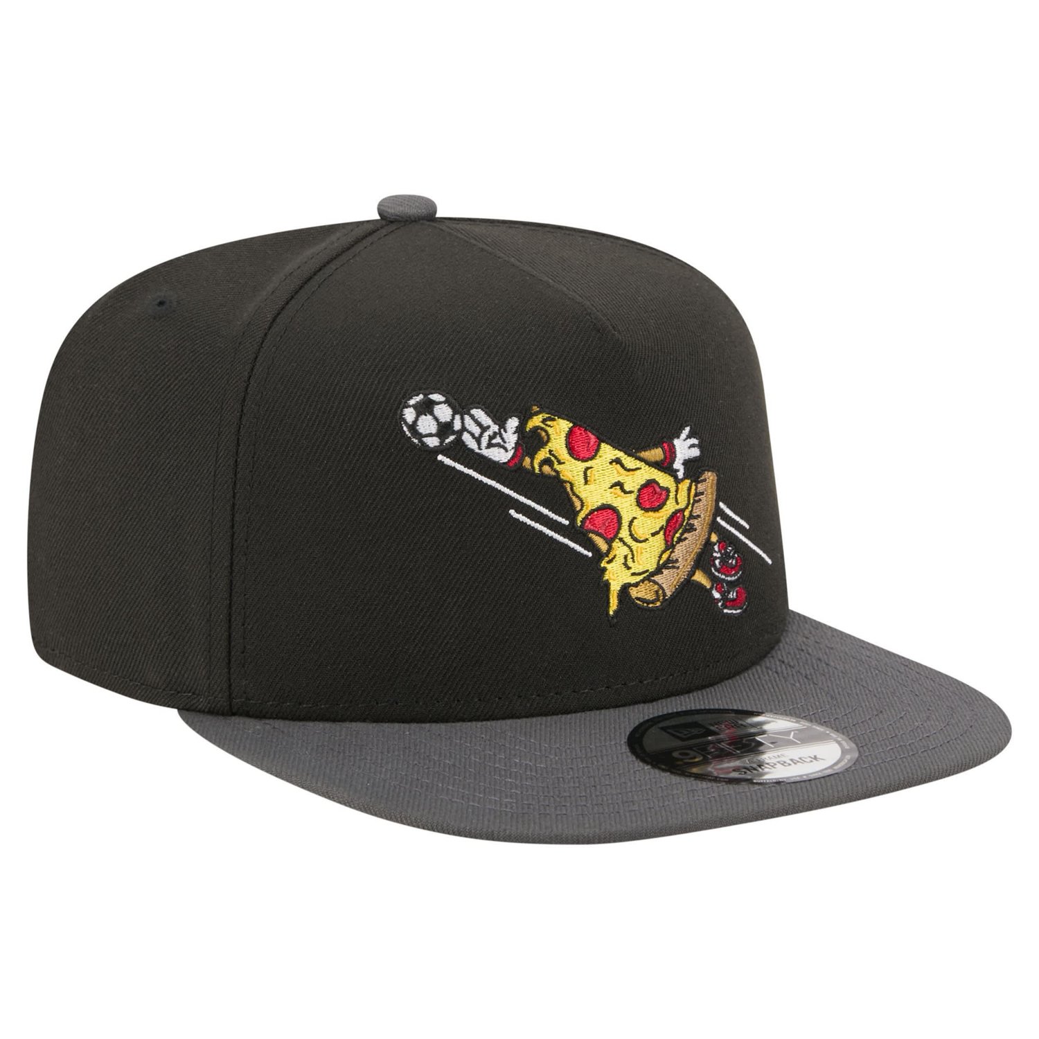 New Era Pizza Penalty Kick 9FIFTY A-Frame Snapback Hat - view number 3