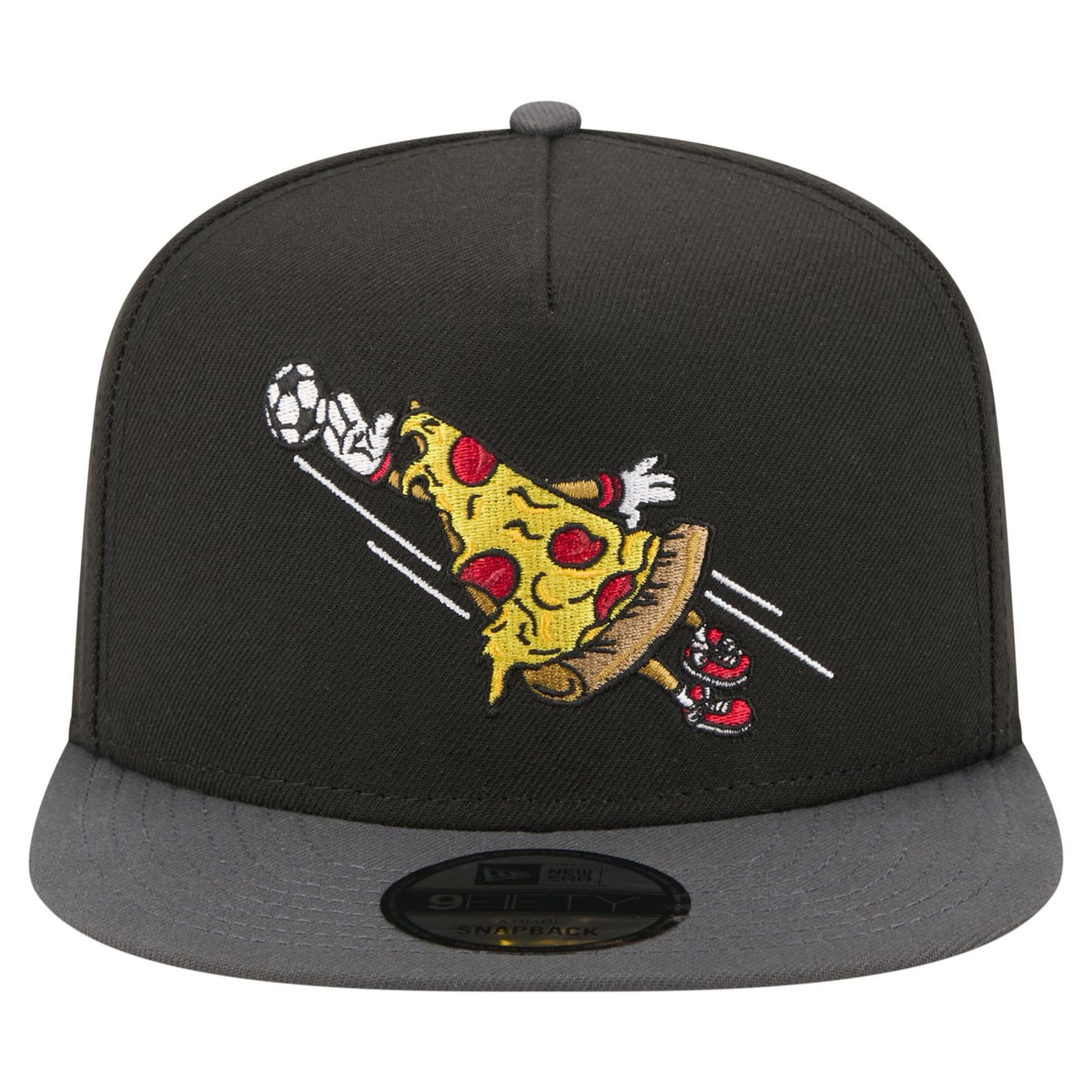 New Era Pizza Penalty Kick 9FIFTY A-Frame Snapback Hat - view number 2