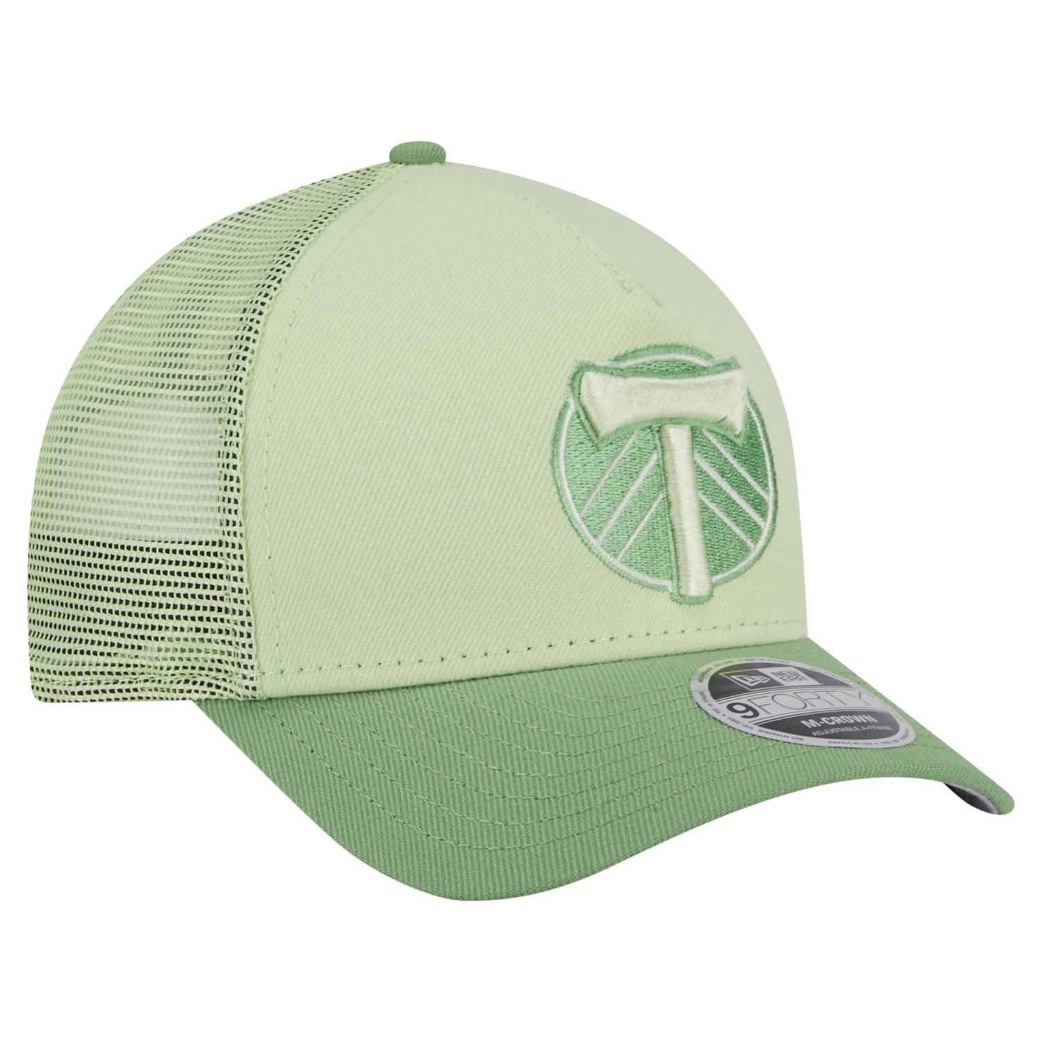 New Era Portland Timbers Color Pack 9FORTY A-Frame Adjustable Trucker Hat - view number 3