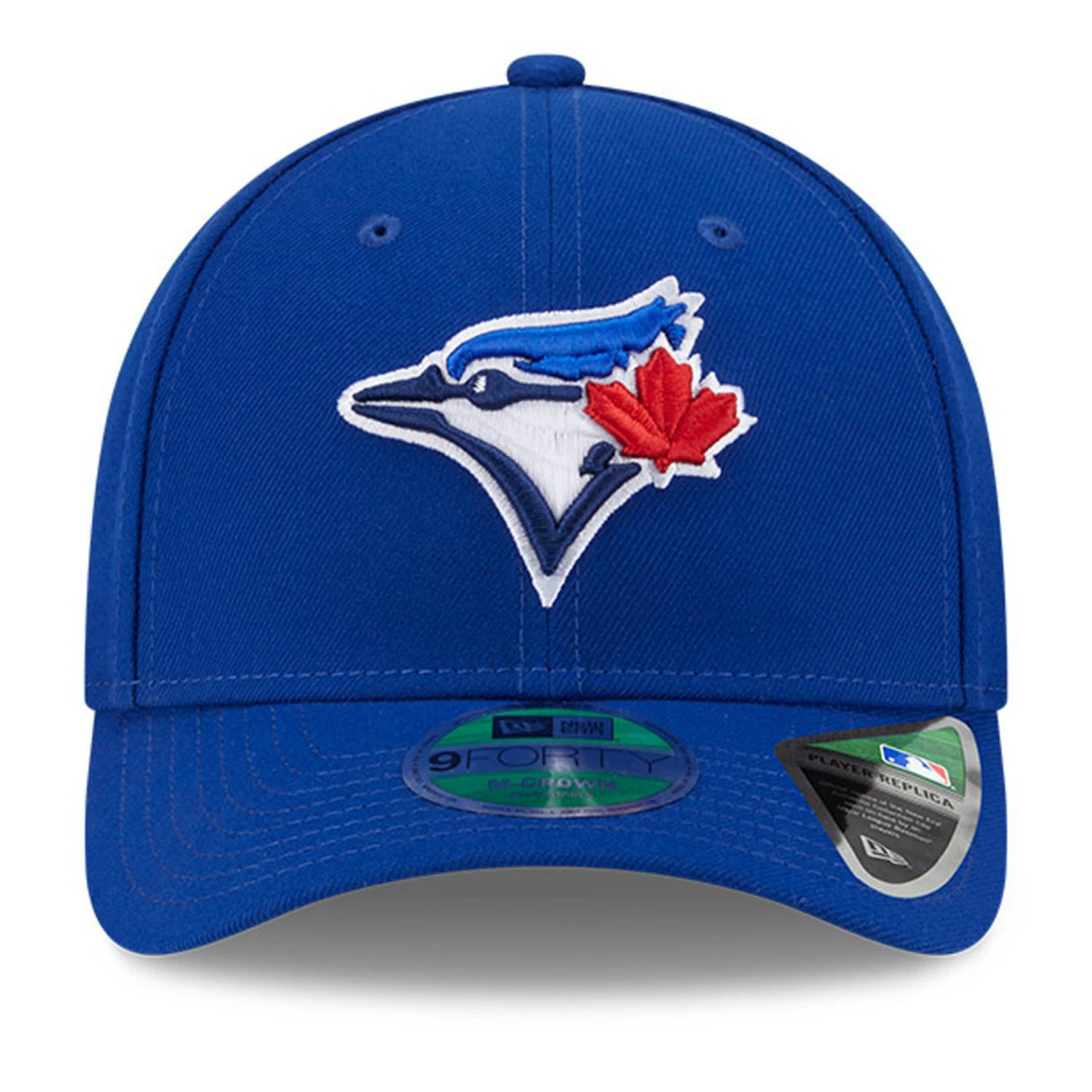 New Era Powder Blue Toronto Blue Jays Player Replica 9FORTY Adjustable Hat - view number 2