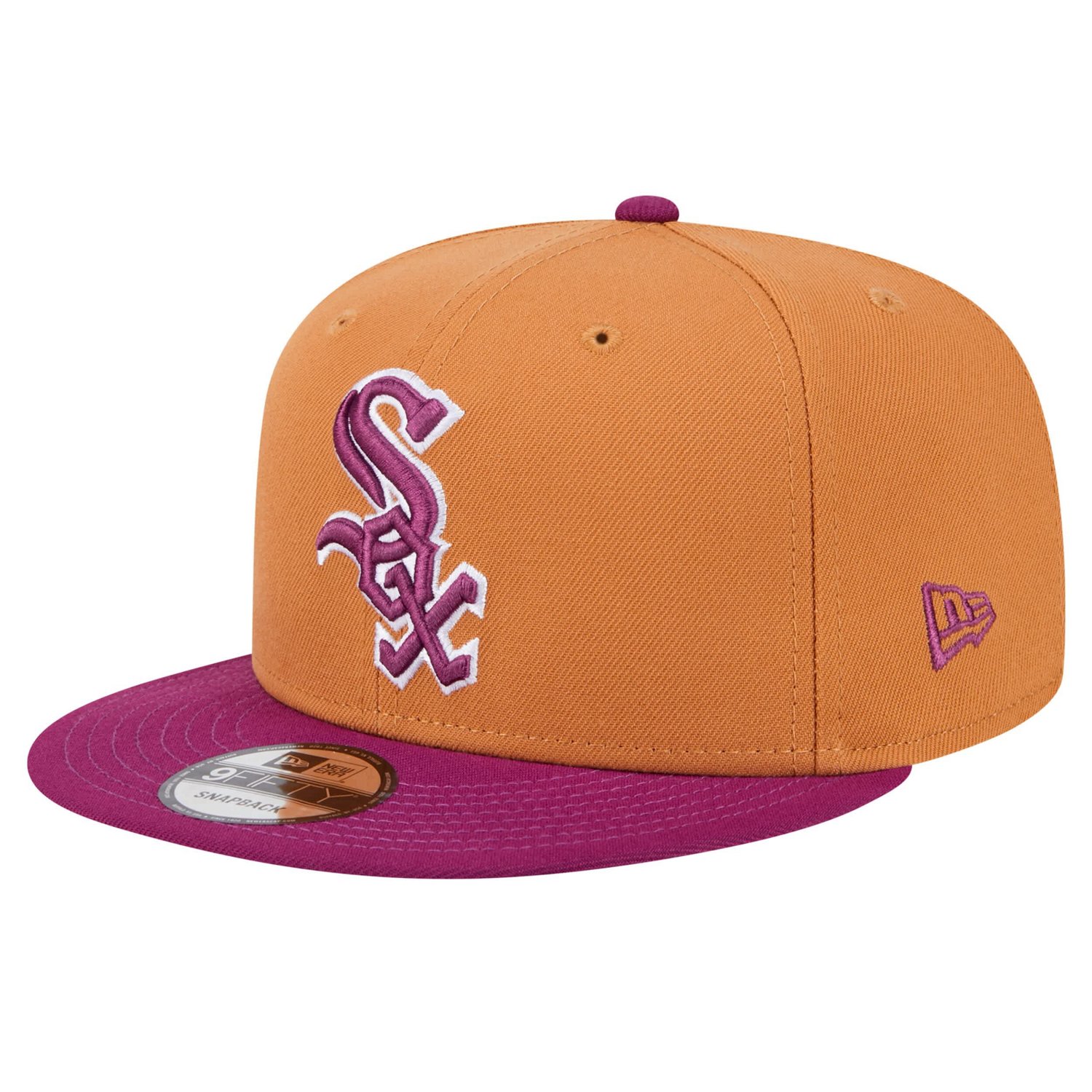 New Era Purple Chicago White Sox Color Pack Two-Tone 9FIFTY Snapback Hat
