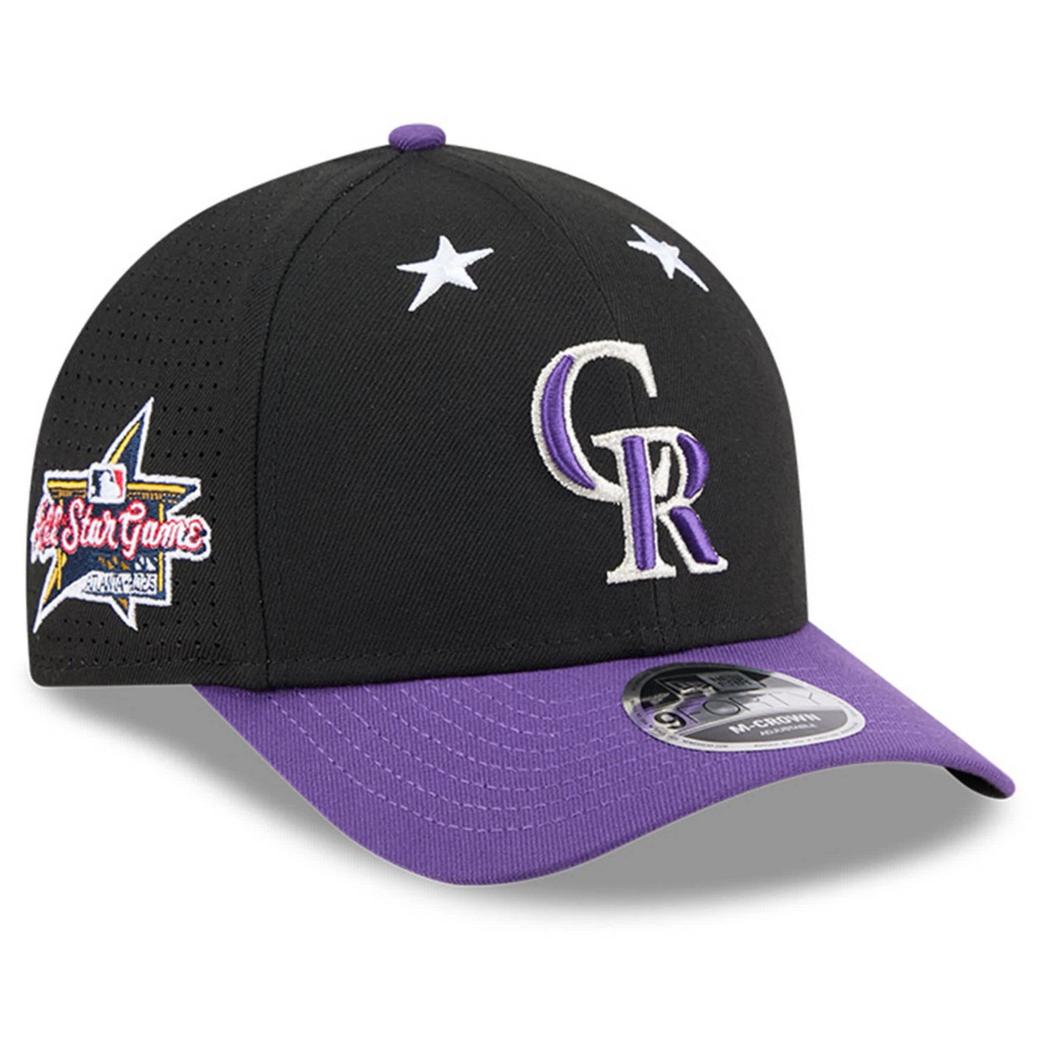 New Era Purple Colorado Rockies 2025 MLB All-Star Game 9FORTY M-Crown Adjustable Hat