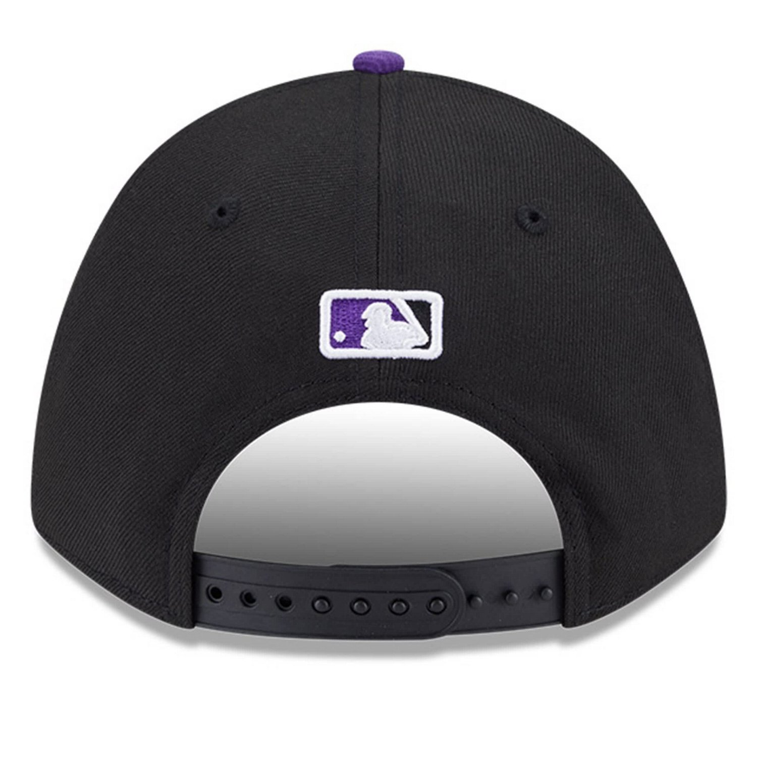 New Era Purple Colorado Rockies Player Replica 9FORTY Adjustable Hat - view number 4