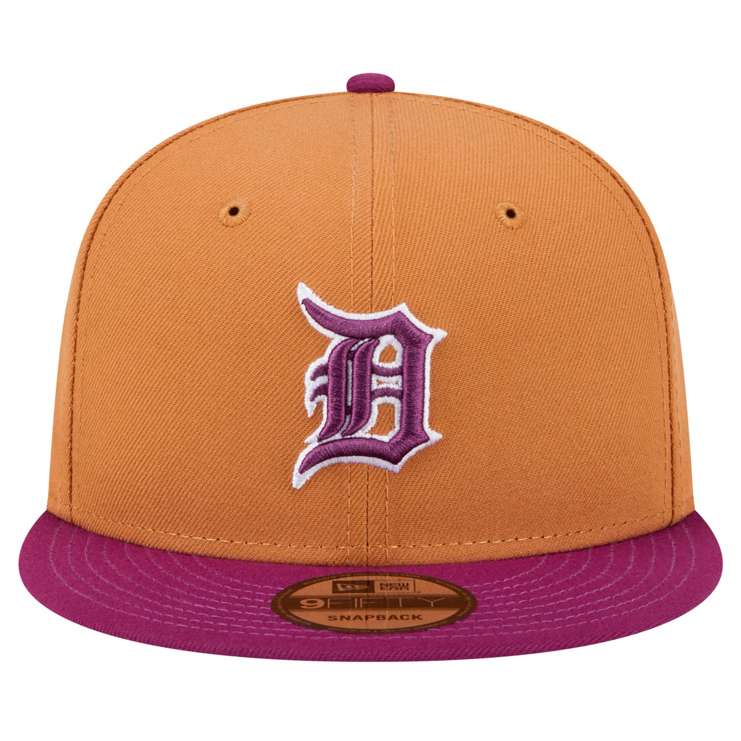 New Era Purple Detroit Tigers Color Pack Two-Tone 9FIFTY Snapback Hat - view number 2