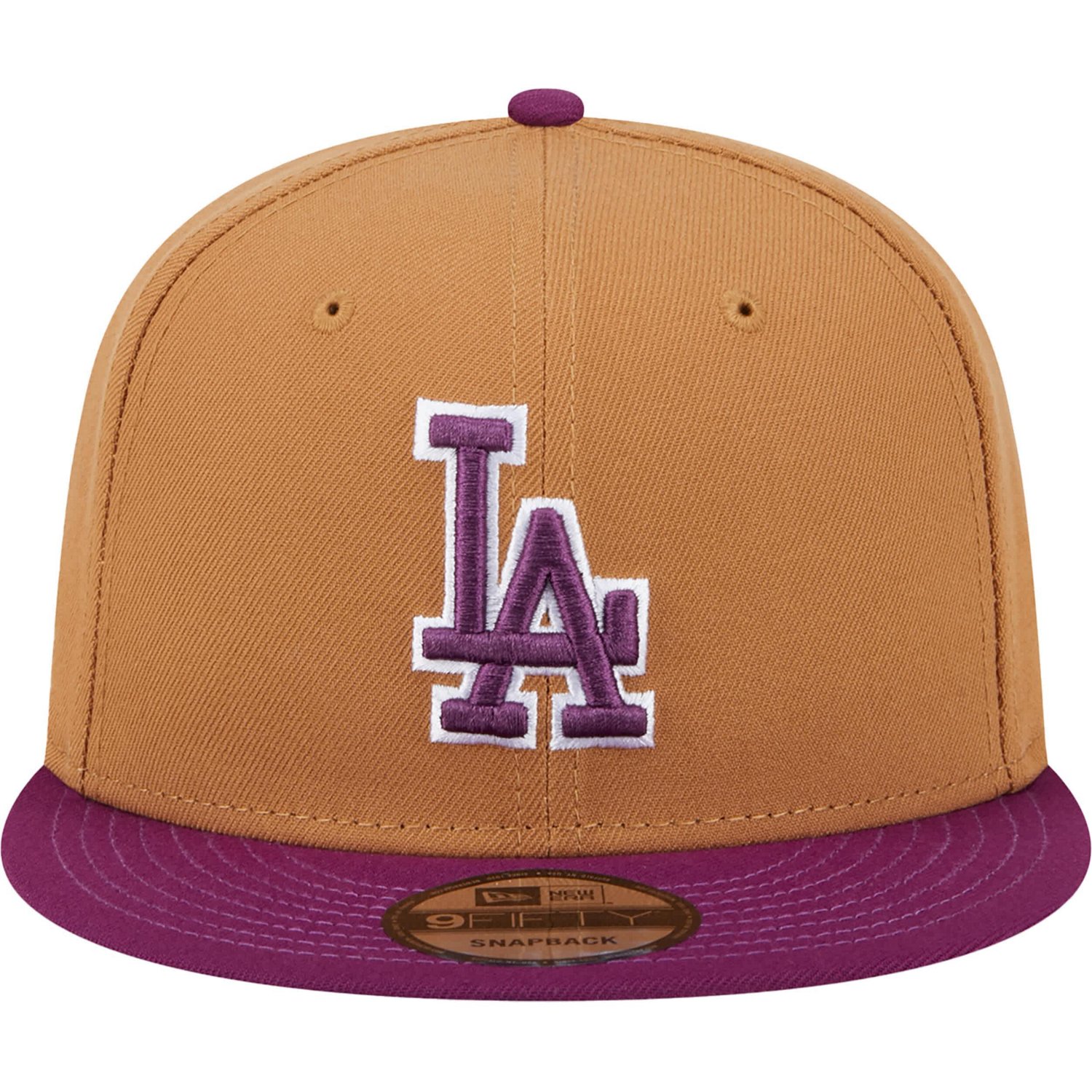 New Era Purple Los Angeles Dodgers Color Pack Two-Tone 9FIFTY Snapback Hat - view number 2