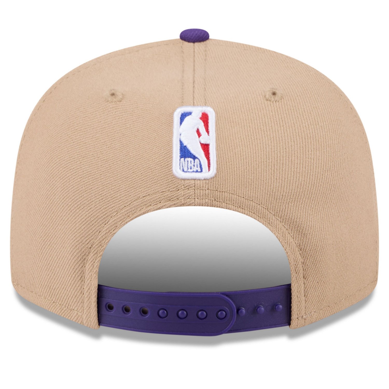 New Era Purple Los Angeles Lakers 2024 NBA Draft 9FIFTY Snapback Hat - view number 4