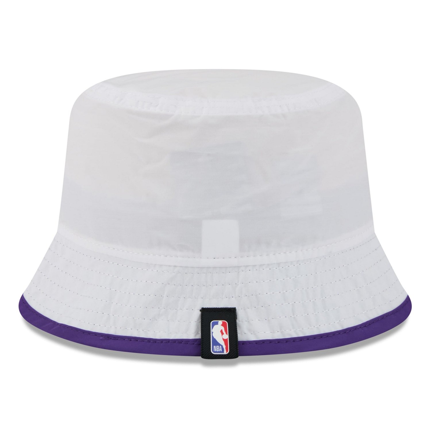New Era Purple Los Angeles Lakers 2025 NBA Draft Nylon Bucket Hat