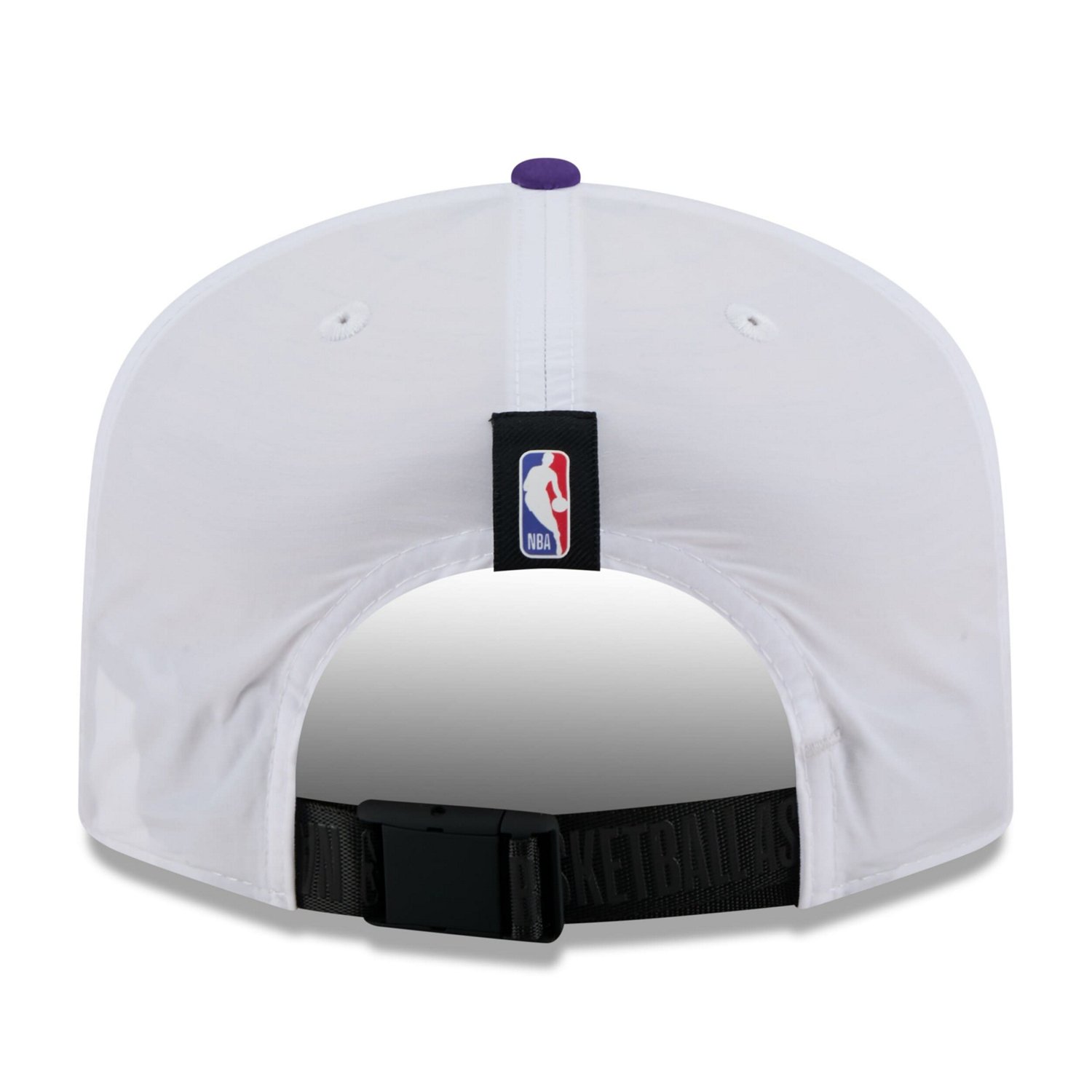 New Era Purple Los Angeles Lakers 2025 NBA Draft On-Stage Nylon 19TWENTY Adjustable Hat - view number 4