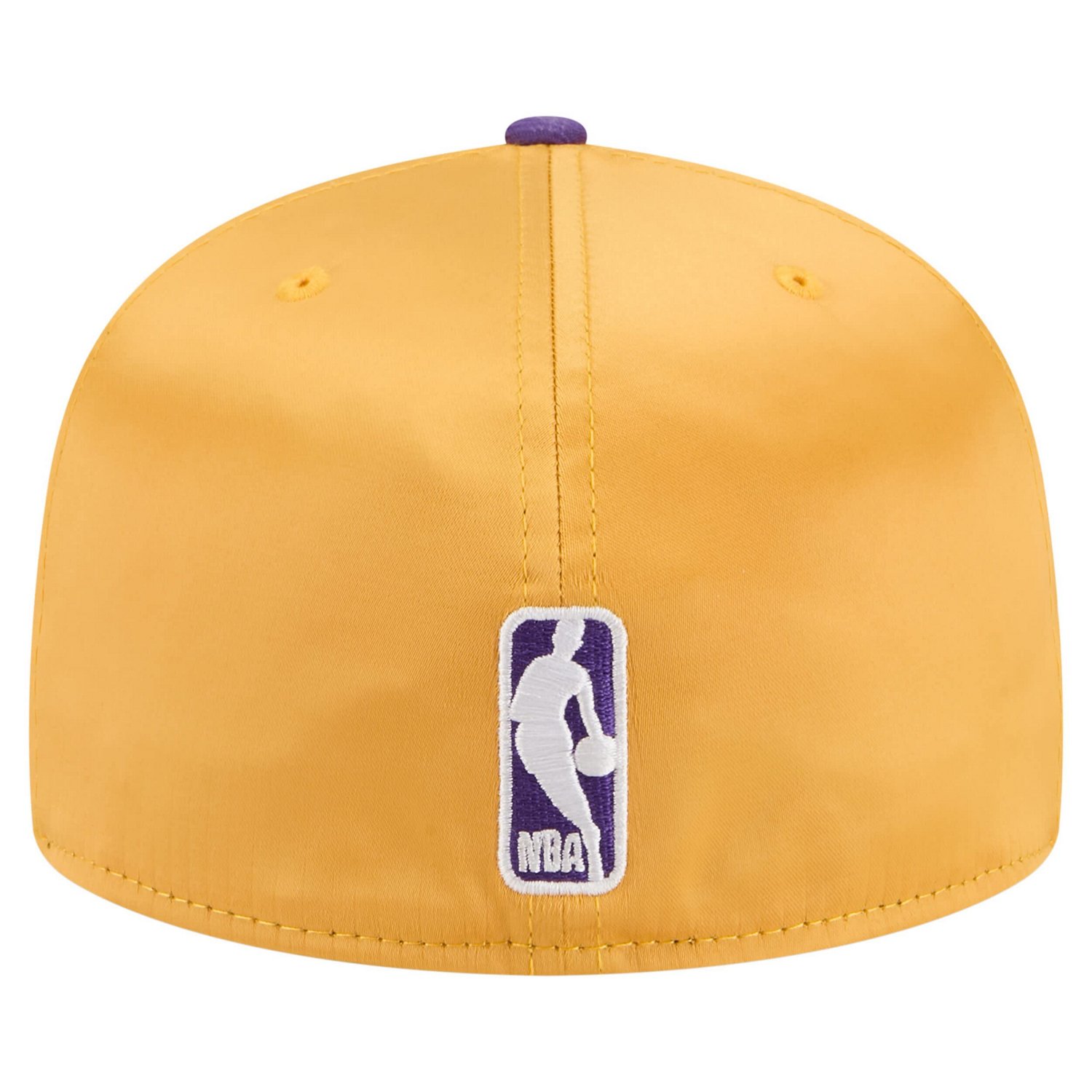 New Era Purple Los Angeles Lakers Satin Two-Tone 59FIFTY Fitted Hat - view number 4