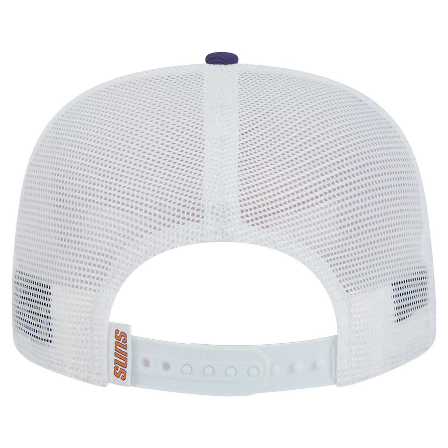 New Era Purple Phoenix Suns Dip-Dye 9FIFTY A-Frame Trucker Snapback Hat                                                          - view number 4