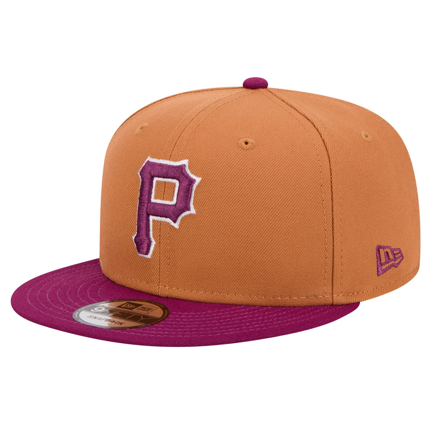 New Era Purple Pittsburgh Pirates Color Pack Two-Tone 9FIFTY Snapback Hat